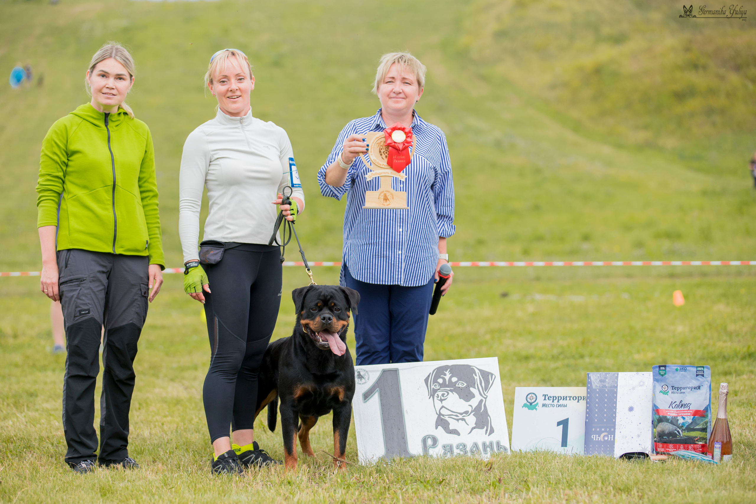 Рязань моно ротвейлеров 12.08.2023. Фотограф-анималист Юлия Германика