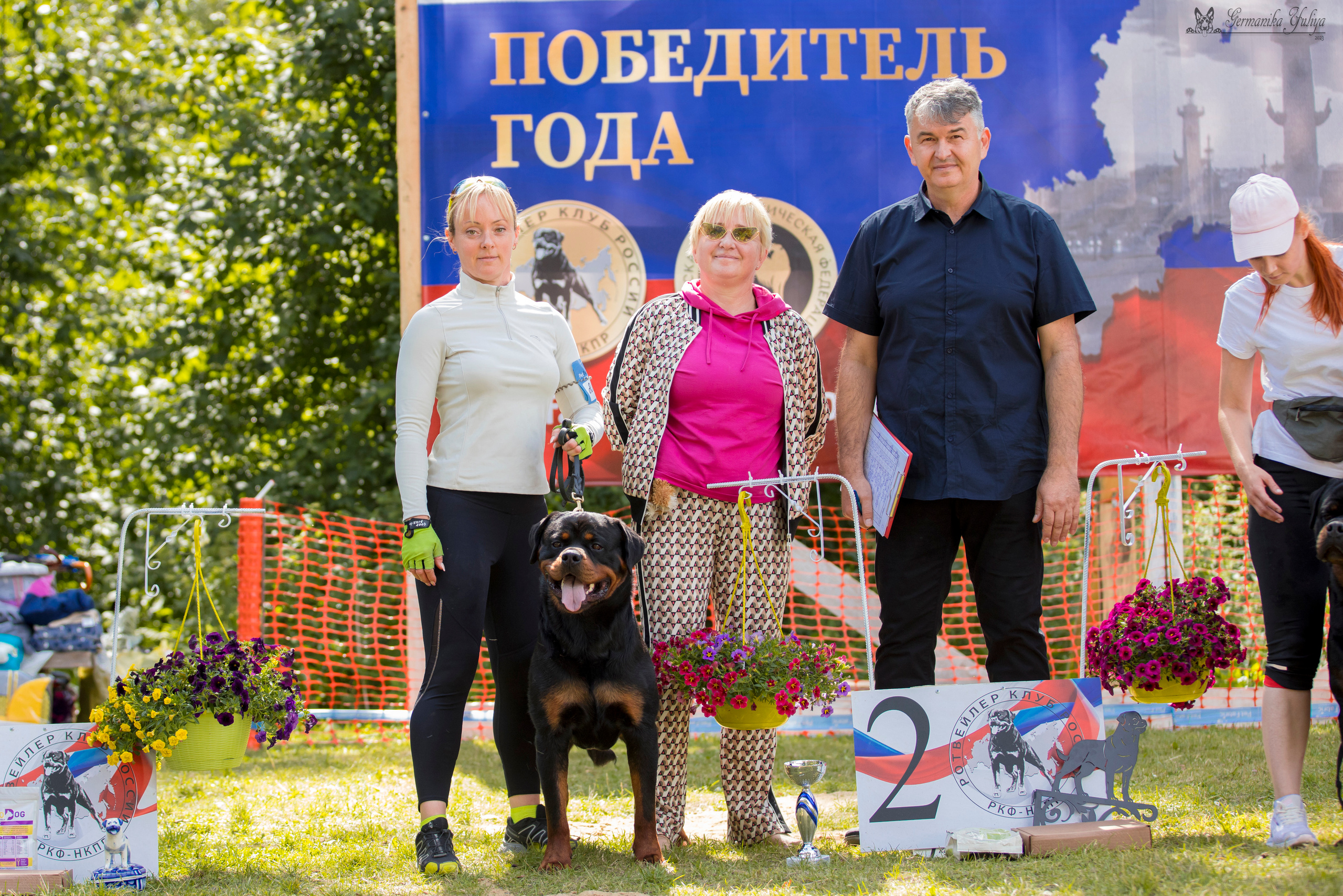 ПК и КЧК ротвейлеров Питер 22-23.07.2023. Фотограф-анималист Юлия Германика