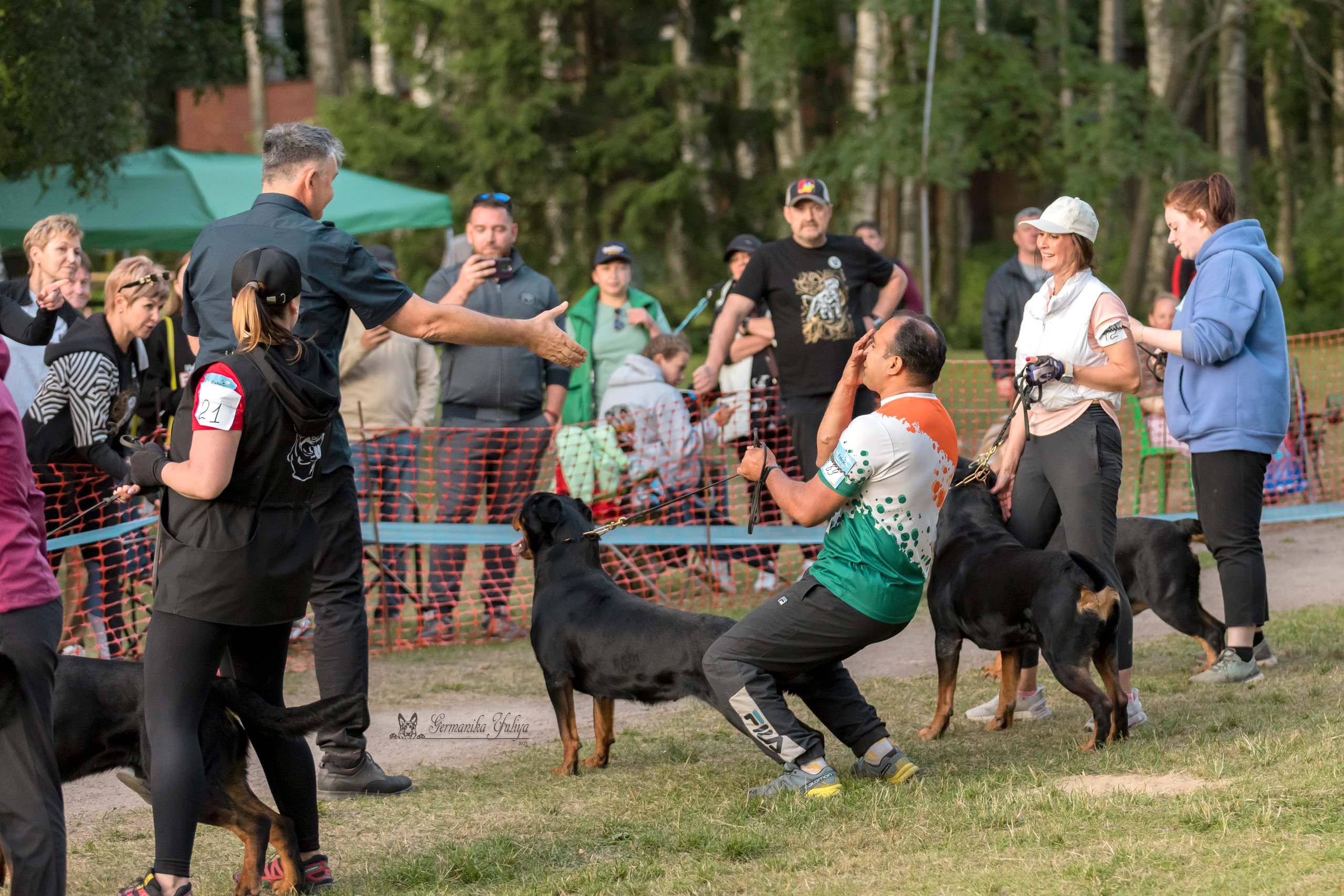 ПК и КЧК ротвейлеров Питер 22-23.07.2023. Фотограф-анималист Юлия Германика