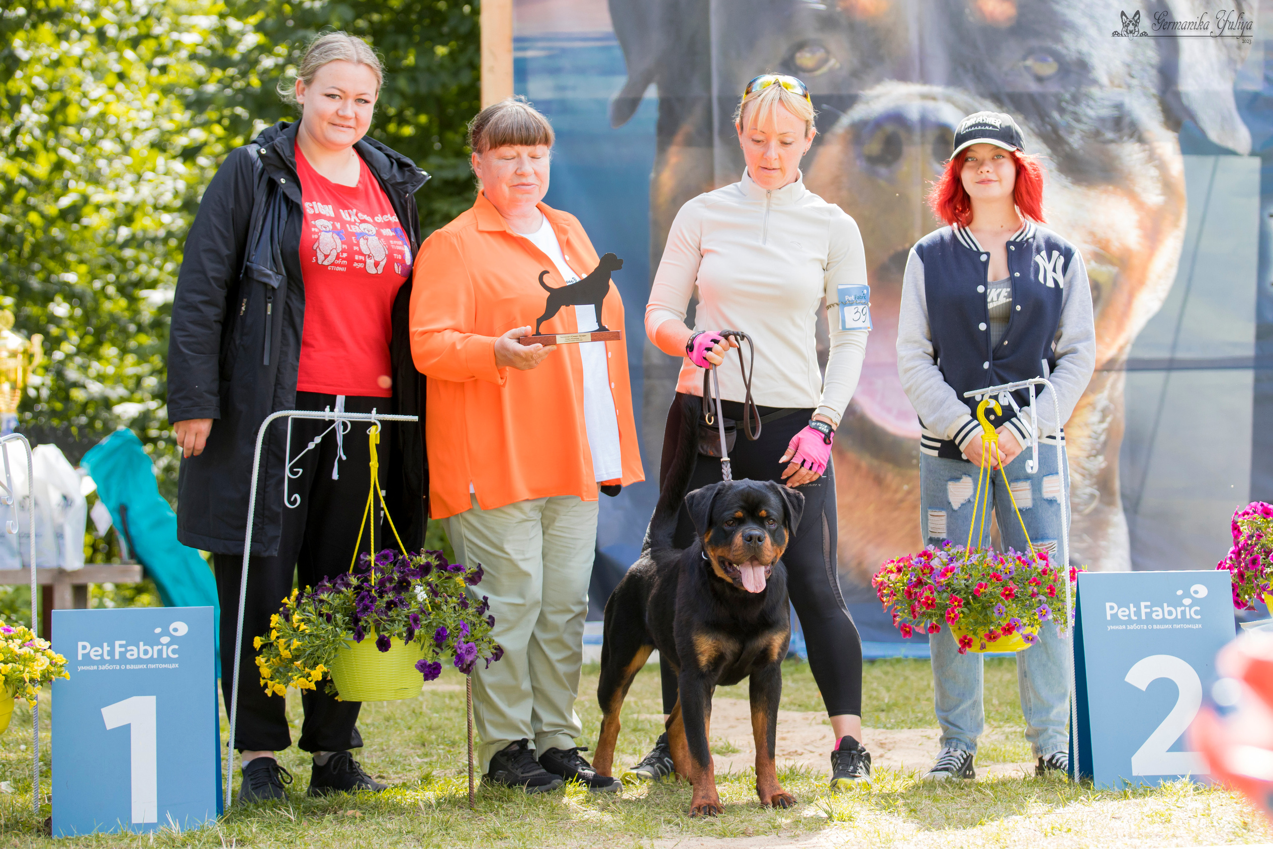 ПК и КЧК ротвейлеров Питер 22-23.07.2023. Фотограф-анималист Юлия Германика