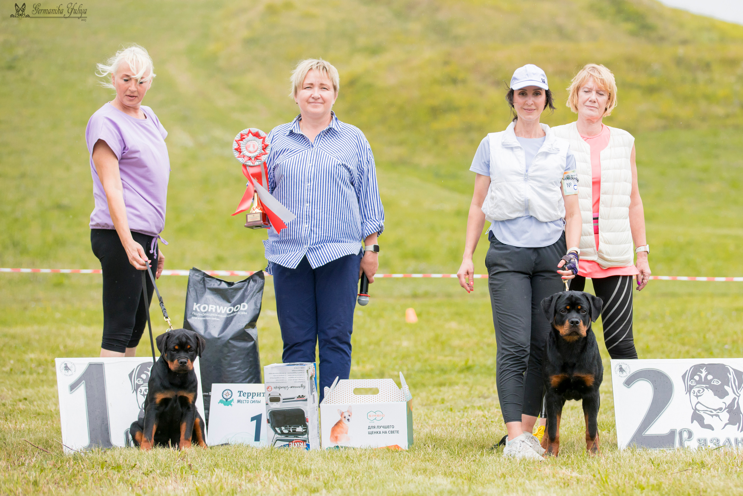 Рязань моно ротвейлеров 12.08.2023. Фотограф-анималист Юлия Германика