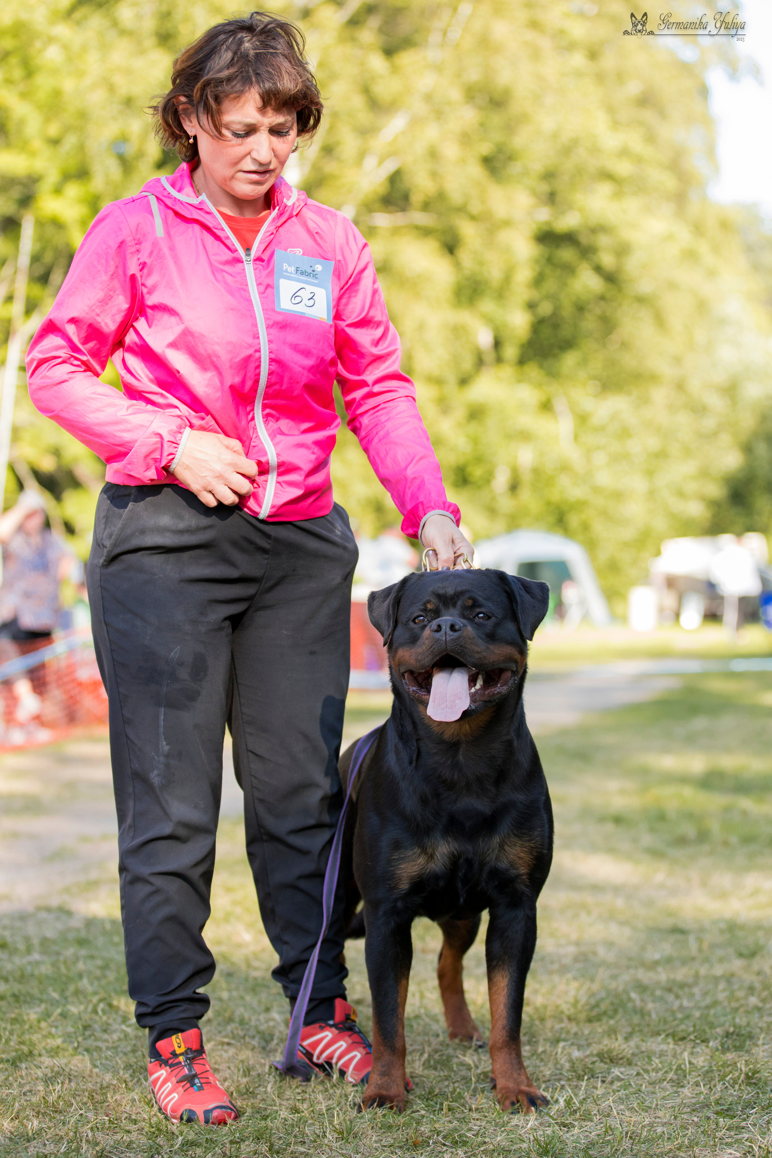 ПК и КЧК ротвейлеров Питер 22-23.07.2023. Фотограф-анималист Юлия Германика