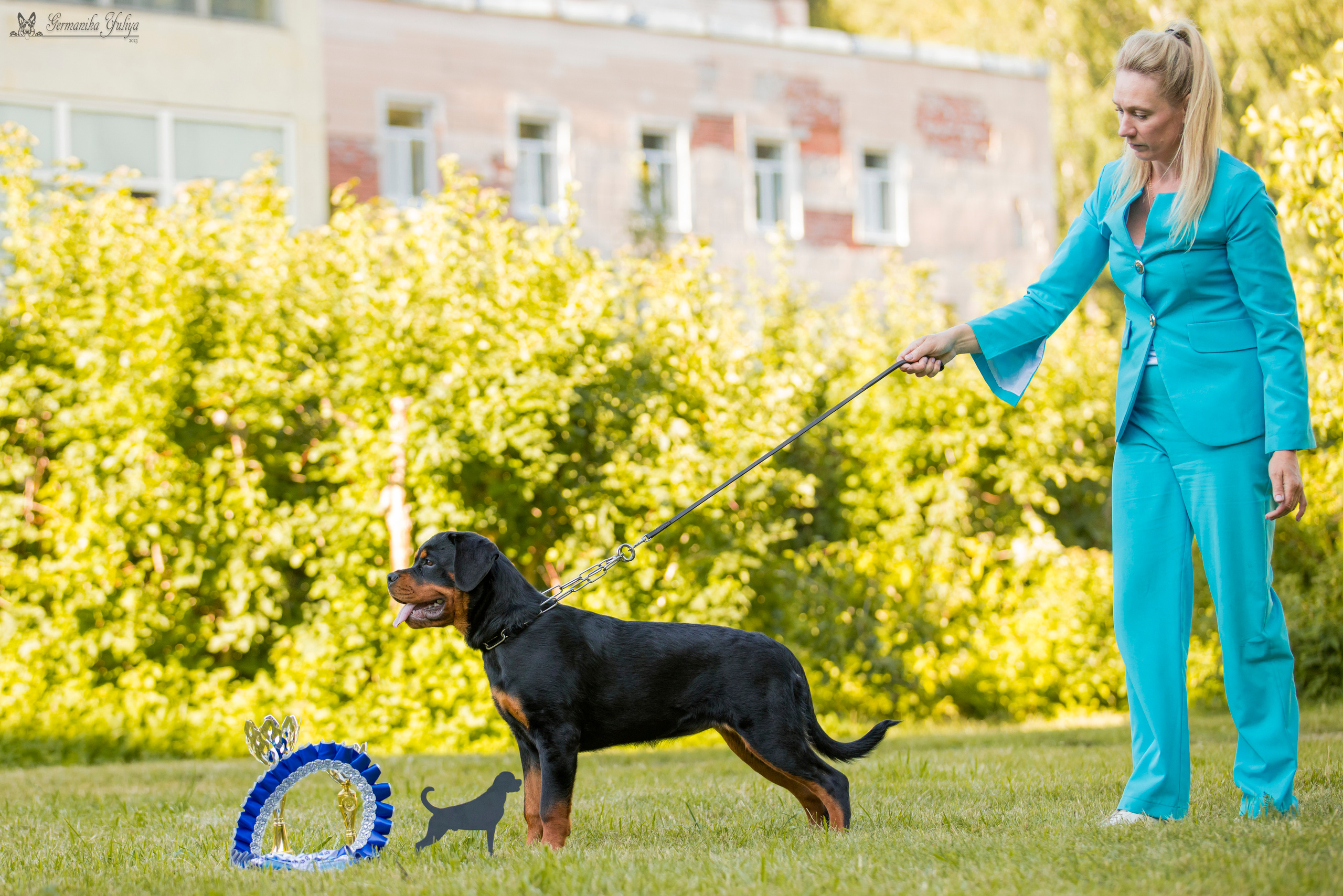 ПК и КЧК ротвейлеров Питер 22-23.07.2023. Фотограф-анималист Юлия Германика