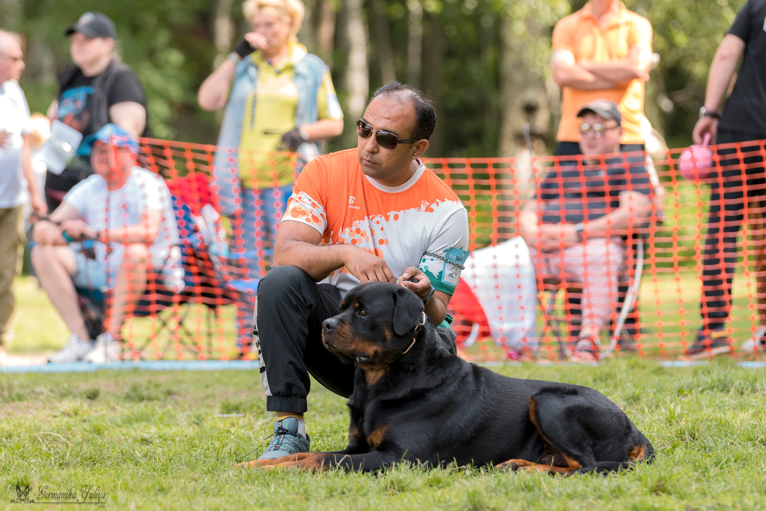 ПК и КЧК ротвейлеров Питер 22-23.07.2023. Фотограф-анималист Юлия Германика