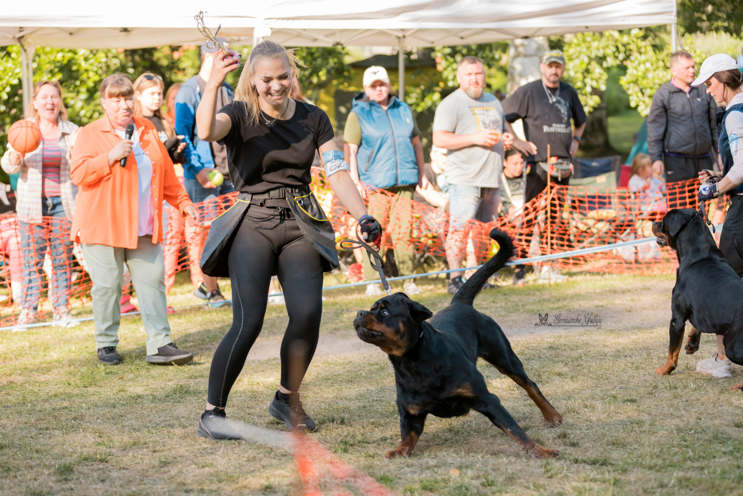ПК и КЧК ротвейлеров Питер 22-23.07.2023. Фотограф-анималист Юлия Германика