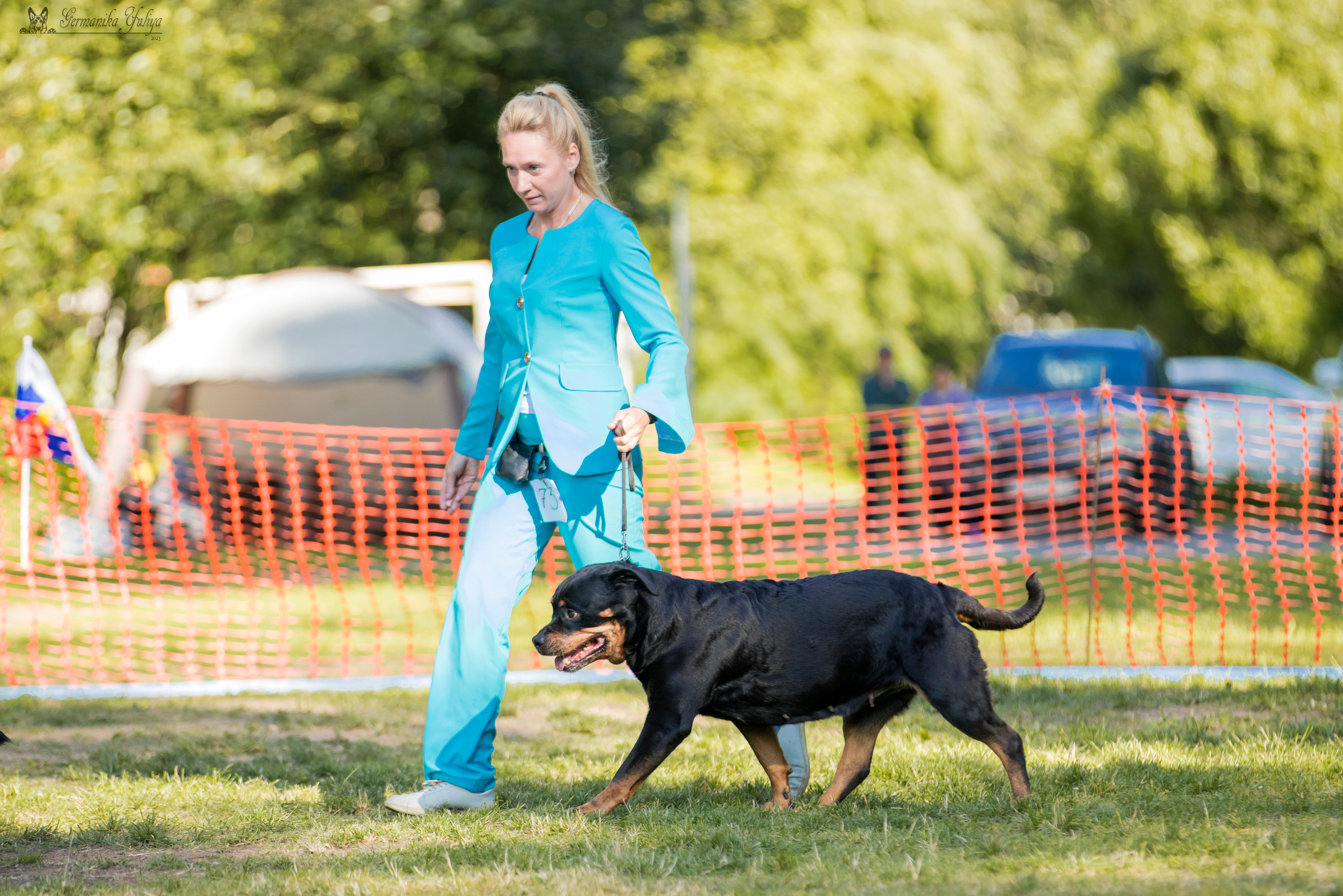 ПК и КЧК ротвейлеров Питер 22-23.07.2023. Фотограф-анималист Юлия Германика