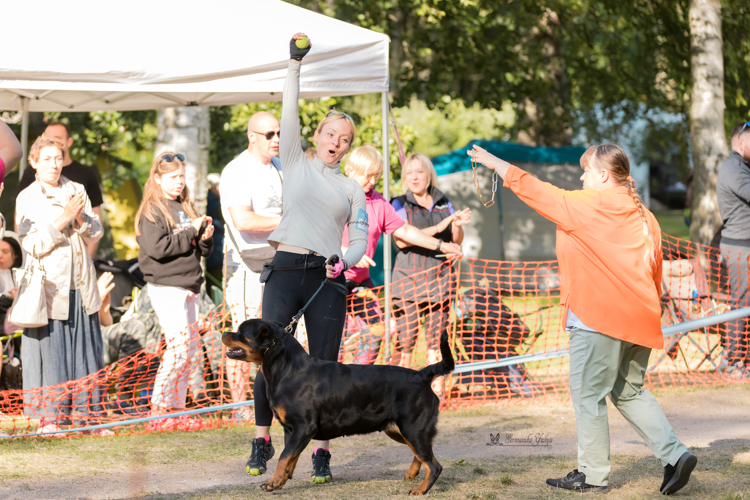 ПК и КЧК ротвейлеров Питер 22-23.07.2023. Фотограф-анималист Юлия Германика