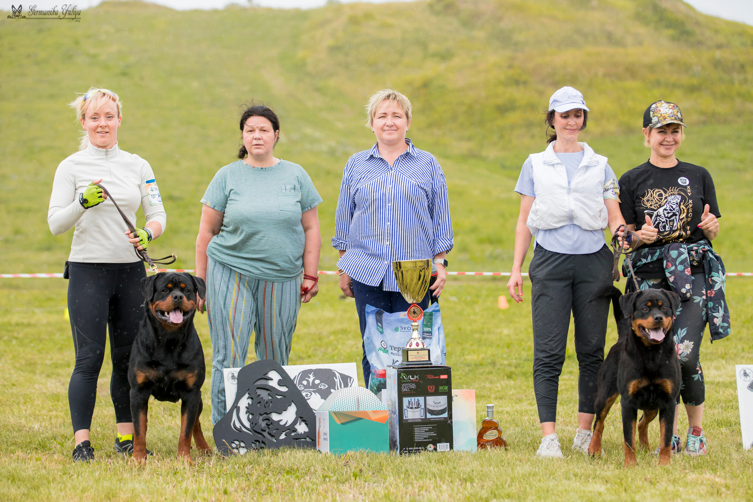 Рязань моно ротвейлеров 12.08.2023. Фотограф-анималист Юлия Германика