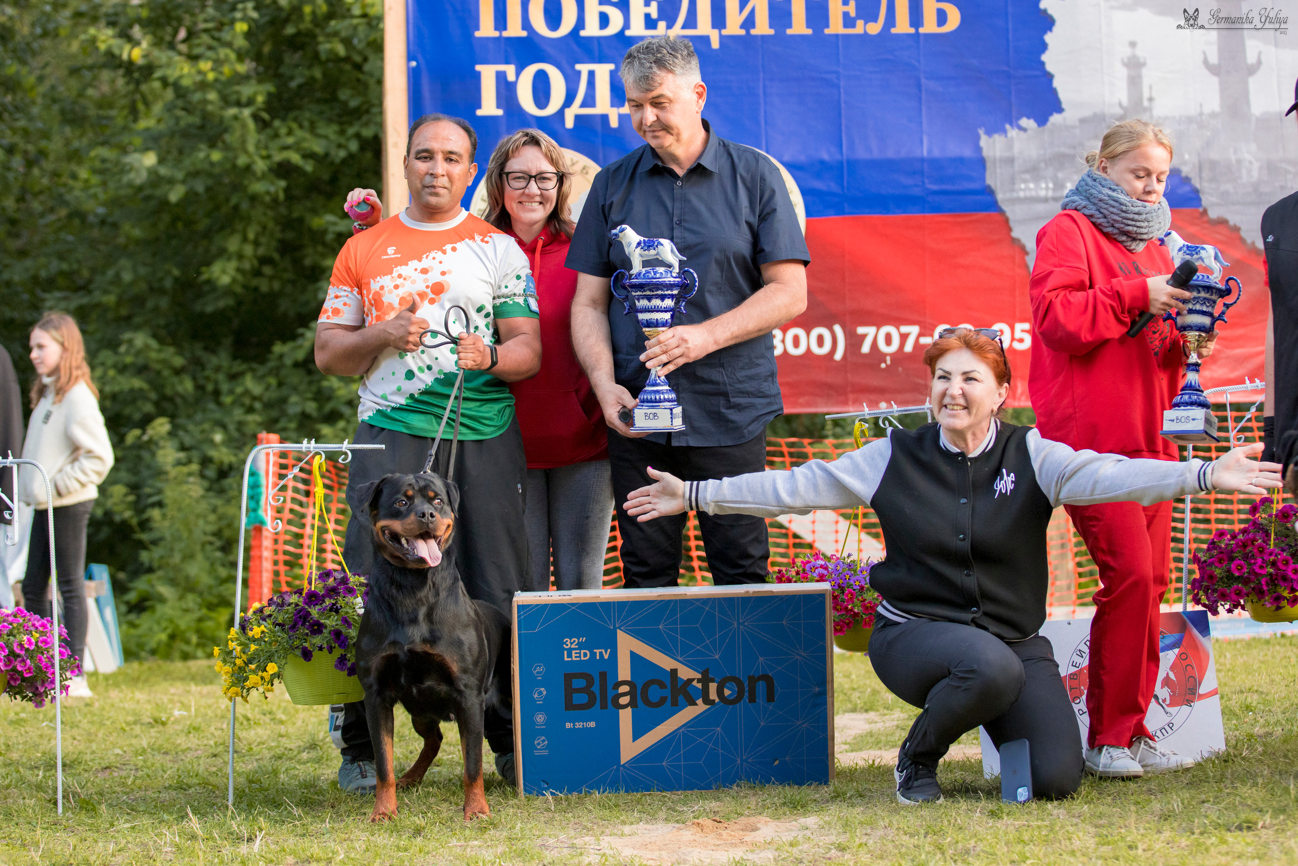 ПК и КЧК ротвейлеров Питер 22-23.07.2023. Фотограф-анималист Юлия Германика