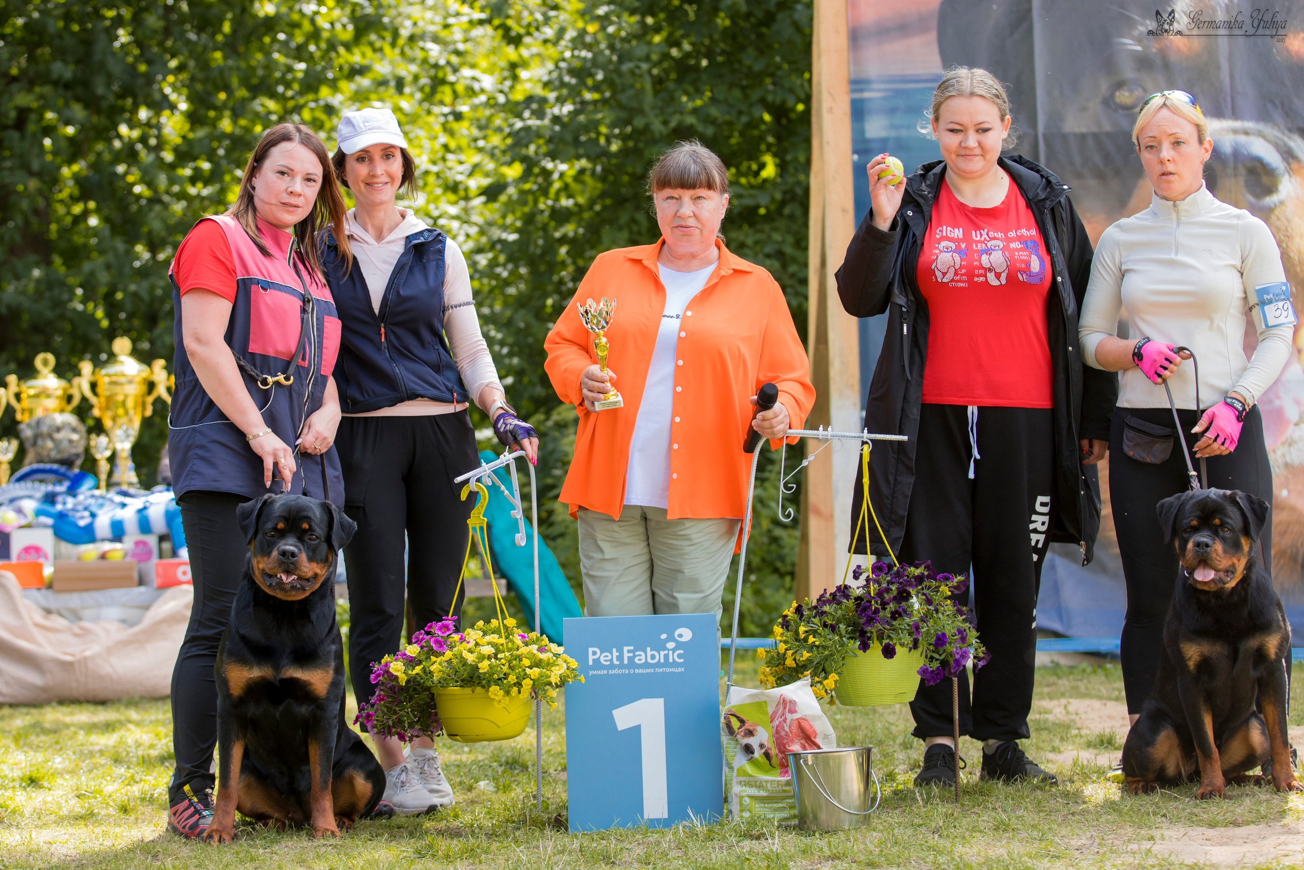 ПК и КЧК ротвейлеров Питер 22-23.07.2023. Фотограф-анималист Юлия Германика
