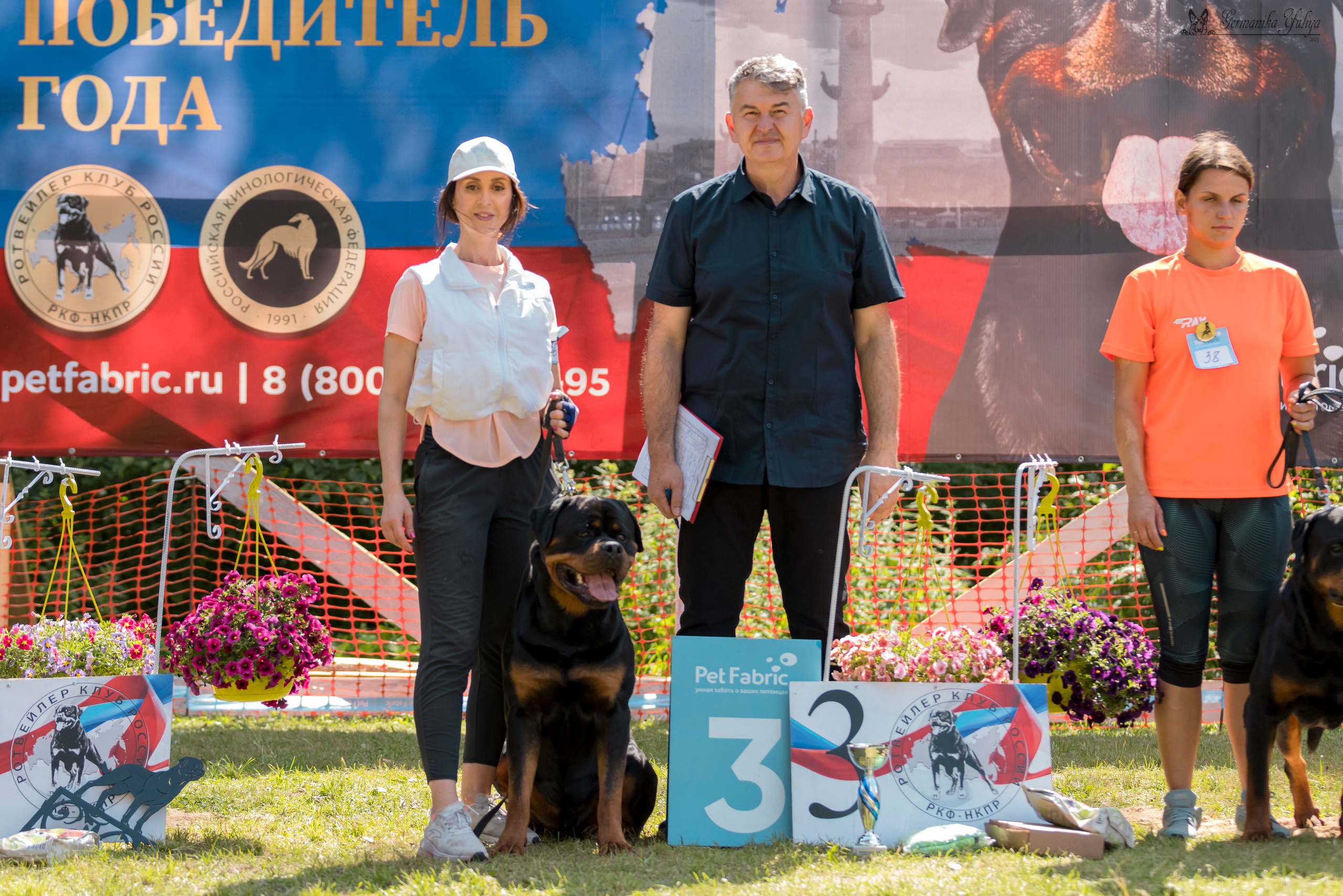 ПК и КЧК ротвейлеров Питер 22-23.07.2023. Фотограф-анималист Юлия Германика