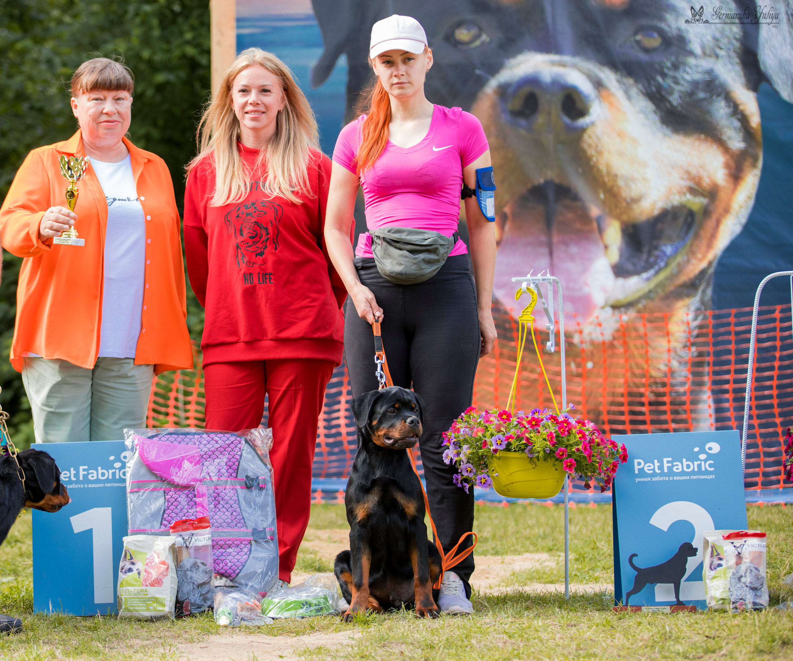 ПК и КЧК ротвейлеров Питер 22-23.07.2023. Фотограф-анималист Юлия Германика