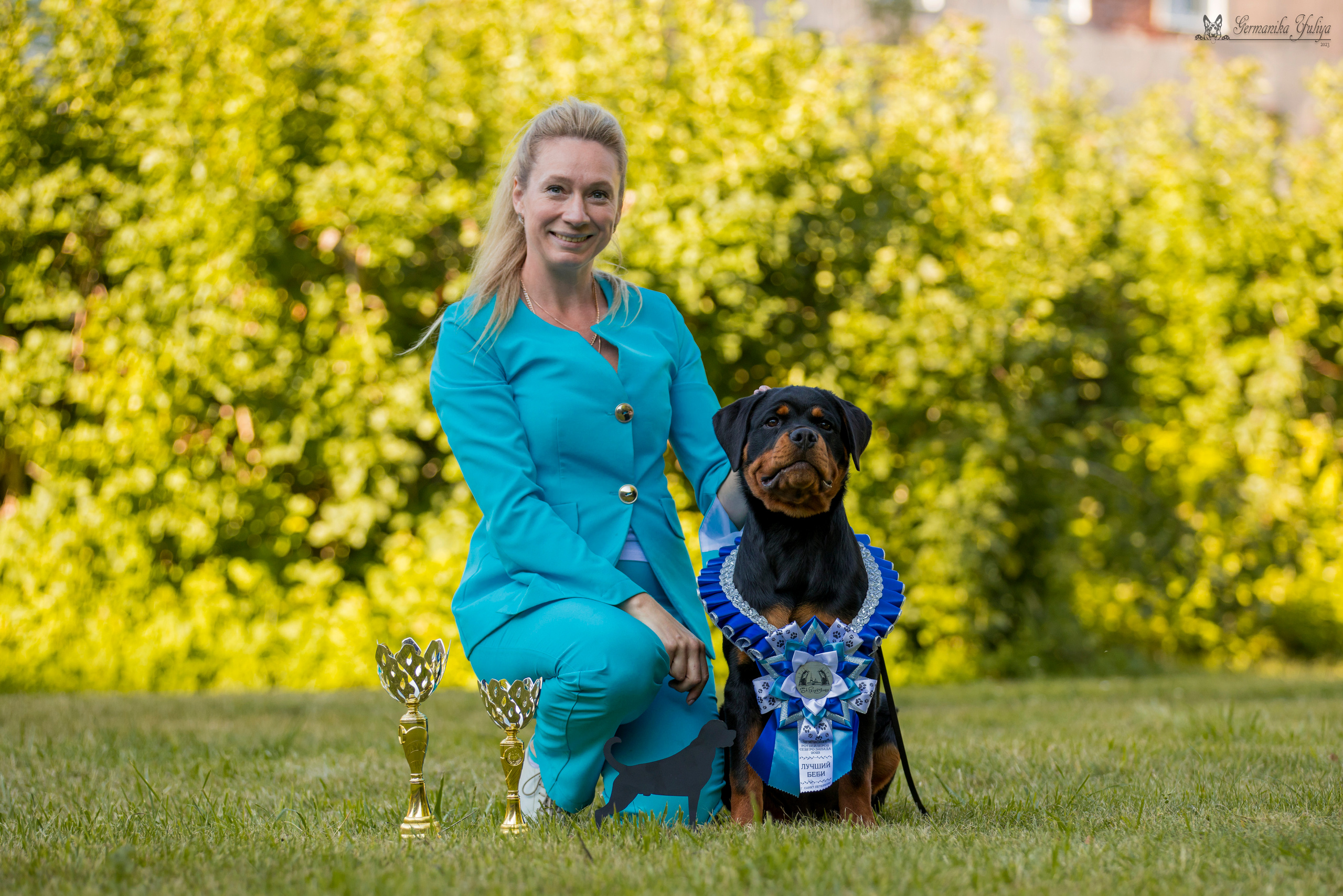 ПК и КЧК ротвейлеров Питер 22-23.07.2023. Фотограф-анималист Юлия Германика