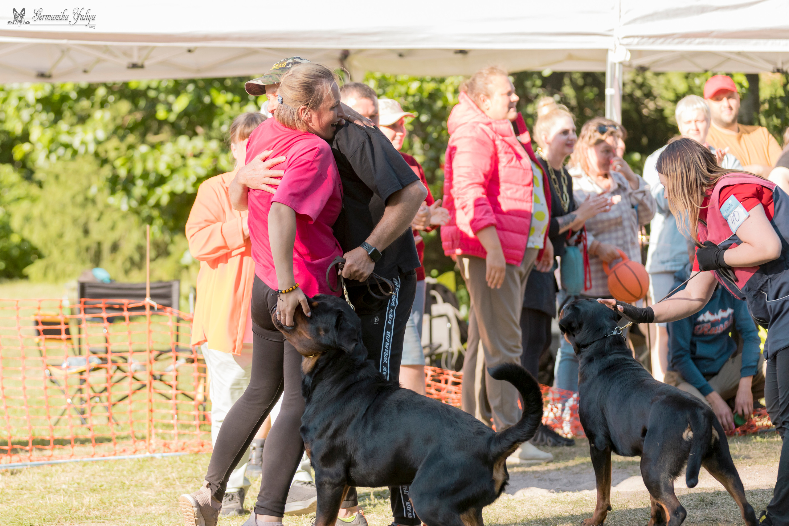 ПК и КЧК ротвейлеров Питер 22-23.07.2023. Фотограф-анималист Юлия Германика
