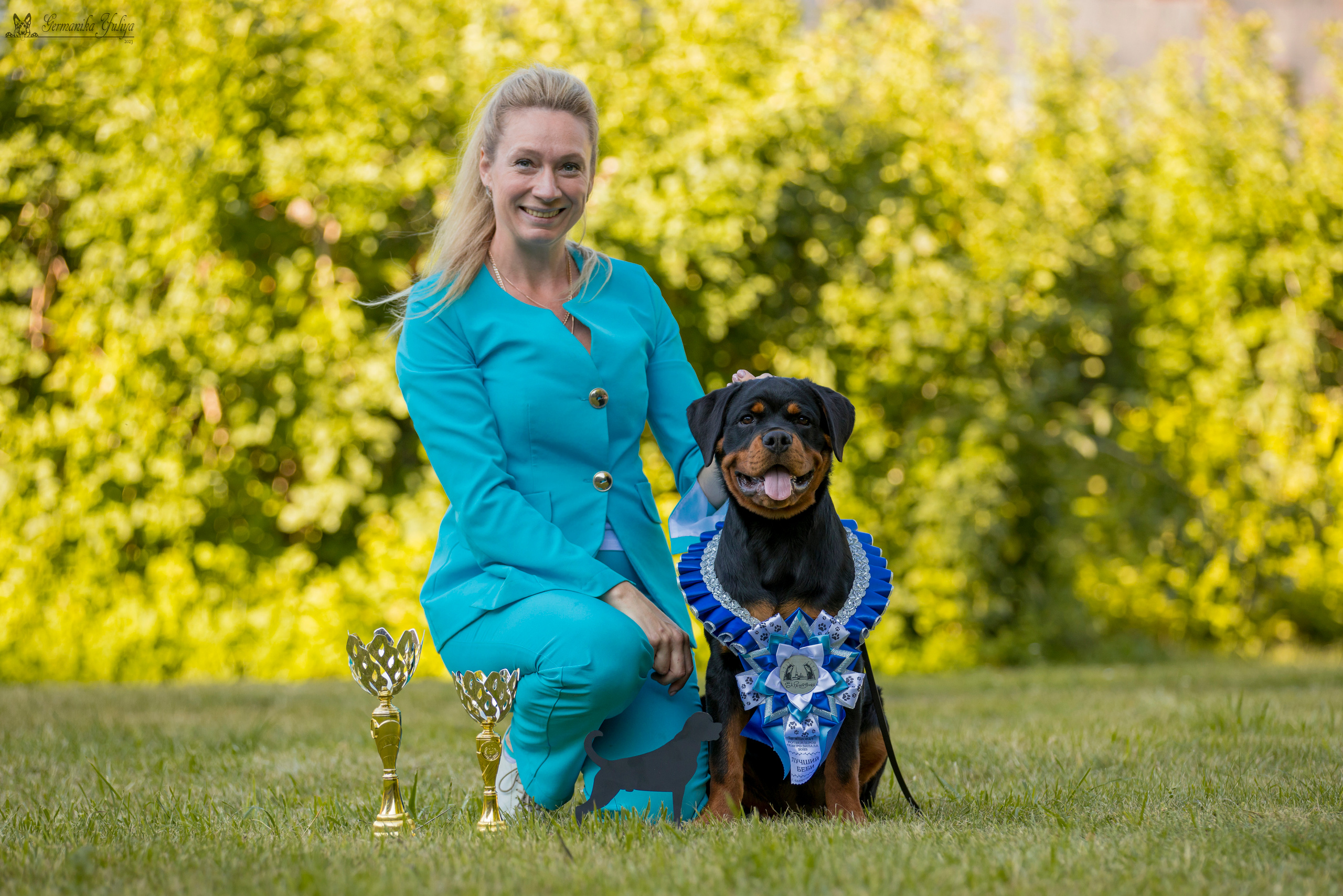 ПК и КЧК ротвейлеров Питер 22-23.07.2023. Фотограф-анималист Юлия Германика