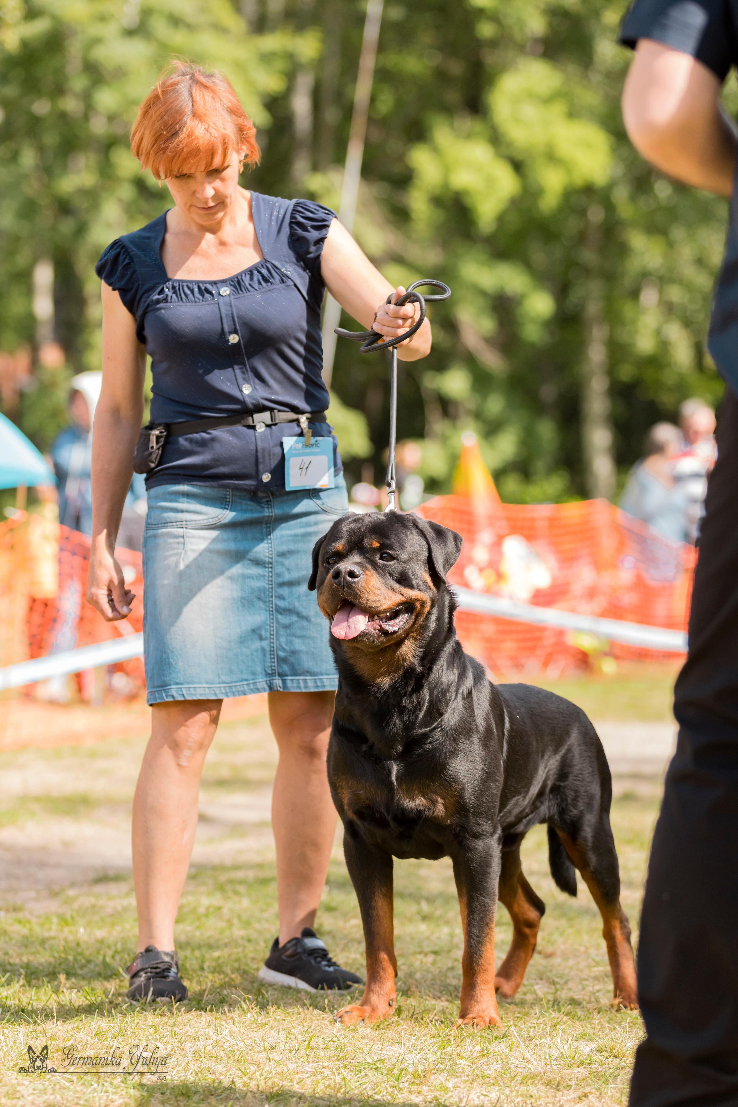 ПК и КЧК ротвейлеров Питер 22-23.07.2023. Фотограф-анималист Юлия Германика