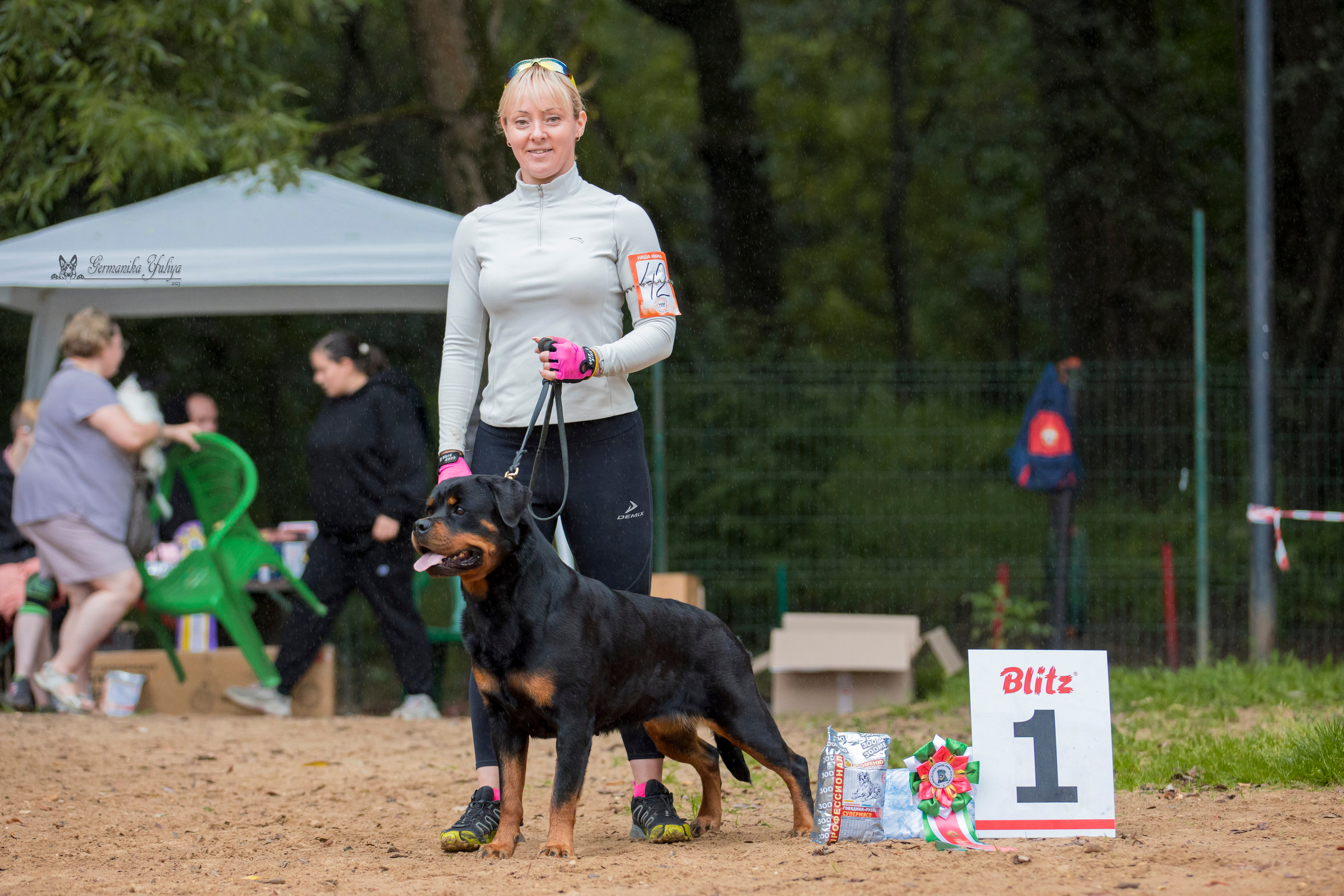 Ховрино 2хмоно ротвейлеров 13.08.2023. Фотограф-анималист Юлия Германика