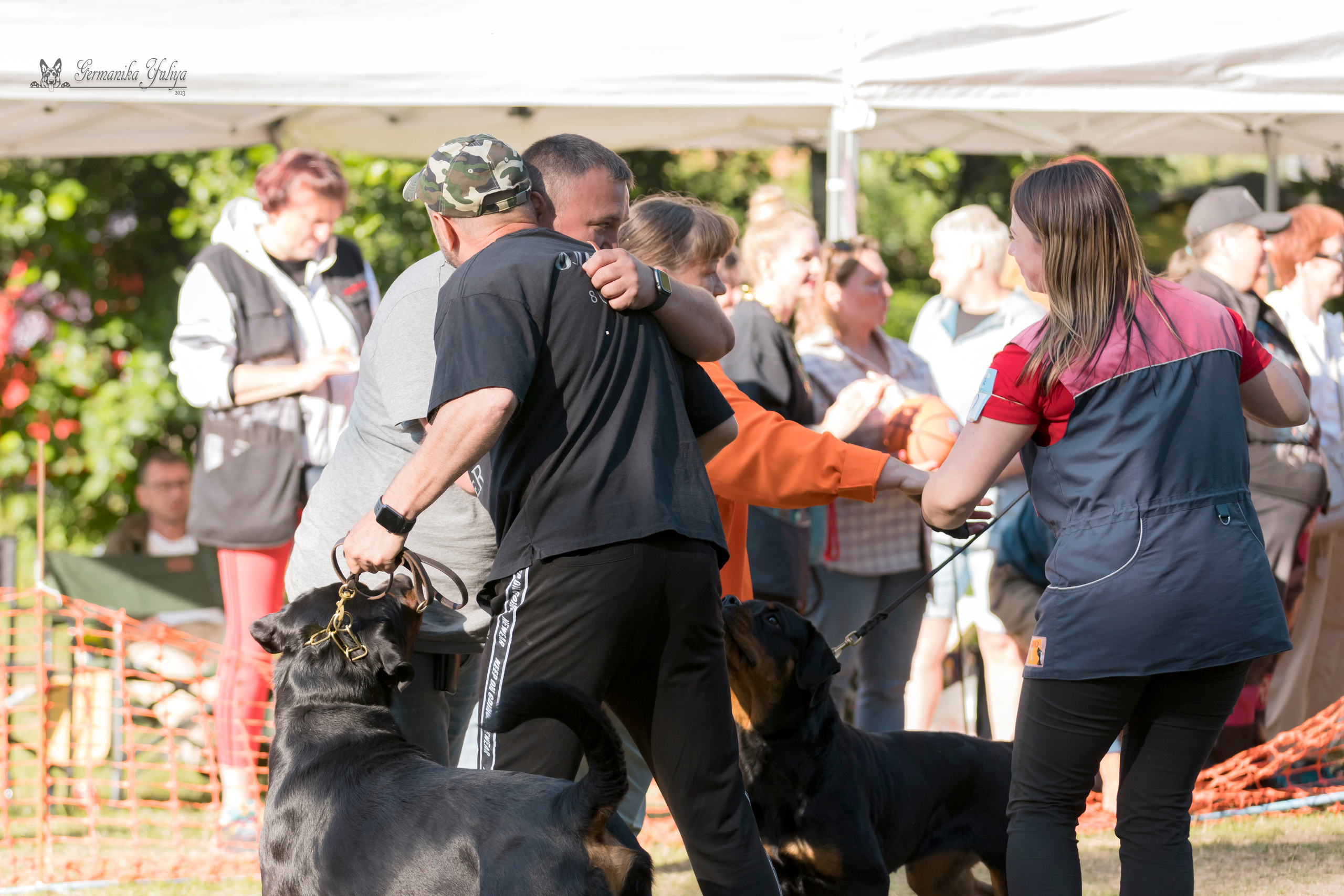 ПК и КЧК ротвейлеров Питер 22-23.07.2023. Фотограф-анималист Юлия Германика