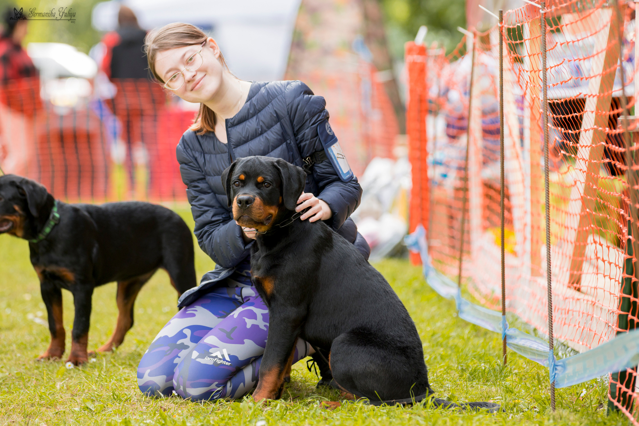 ПК и КЧК ротвейлеров Питер 22-23.07.2023. Фотограф-анималист Юлия Германика