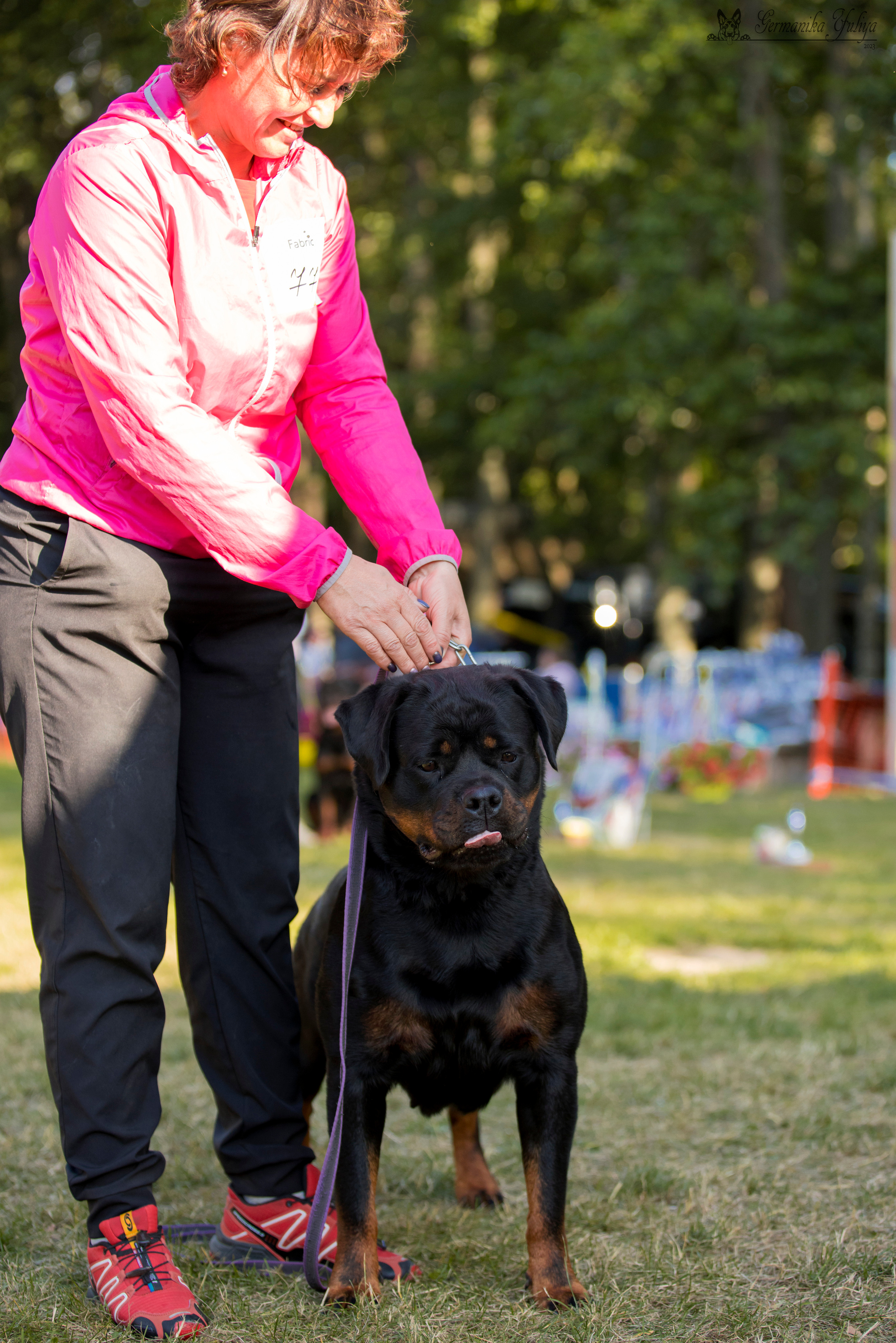 ПК и КЧК ротвейлеров Питер 22-23.07.2023. Фотограф-анималист Юлия Германика