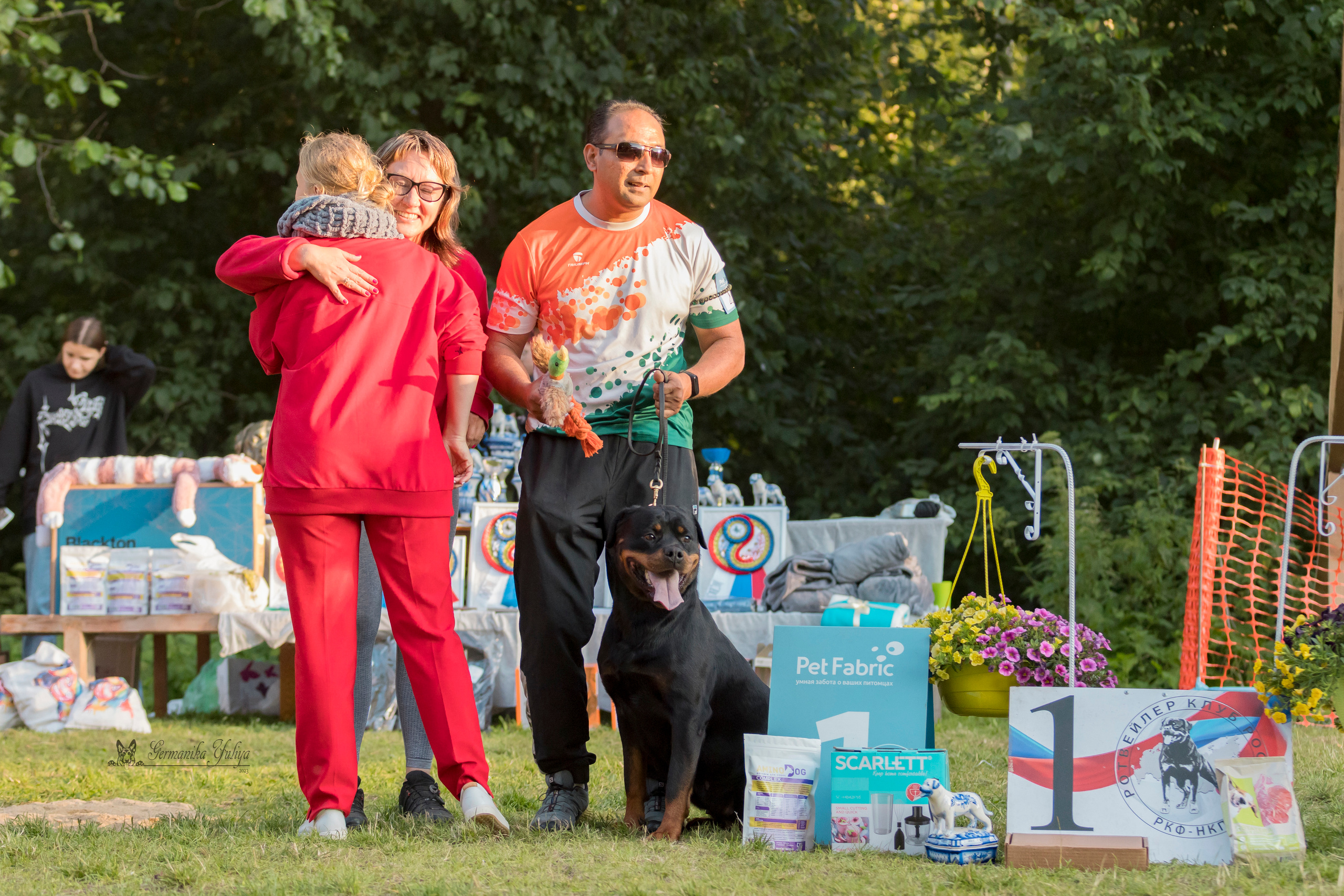 ПК и КЧК ротвейлеров Питер 22-23.07.2023. Фотограф-анималист Юлия Германика