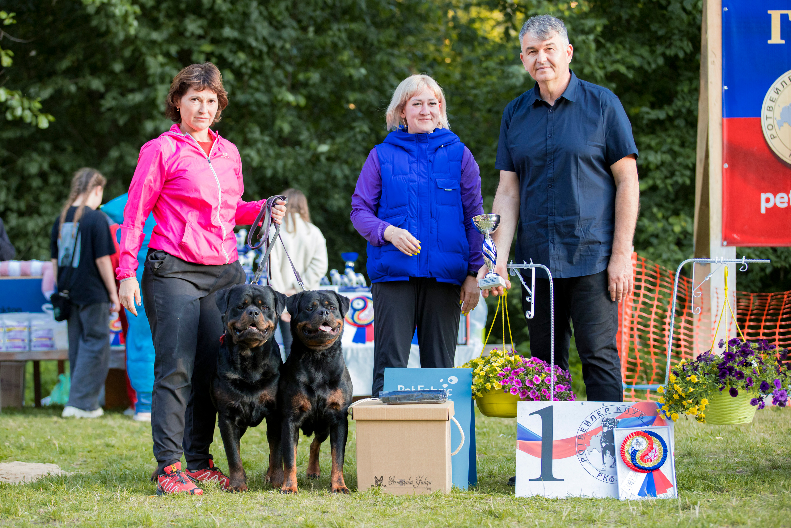 ПК и КЧК ротвейлеров Питер 22-23.07.2023. Фотограф-анималист Юлия Германика