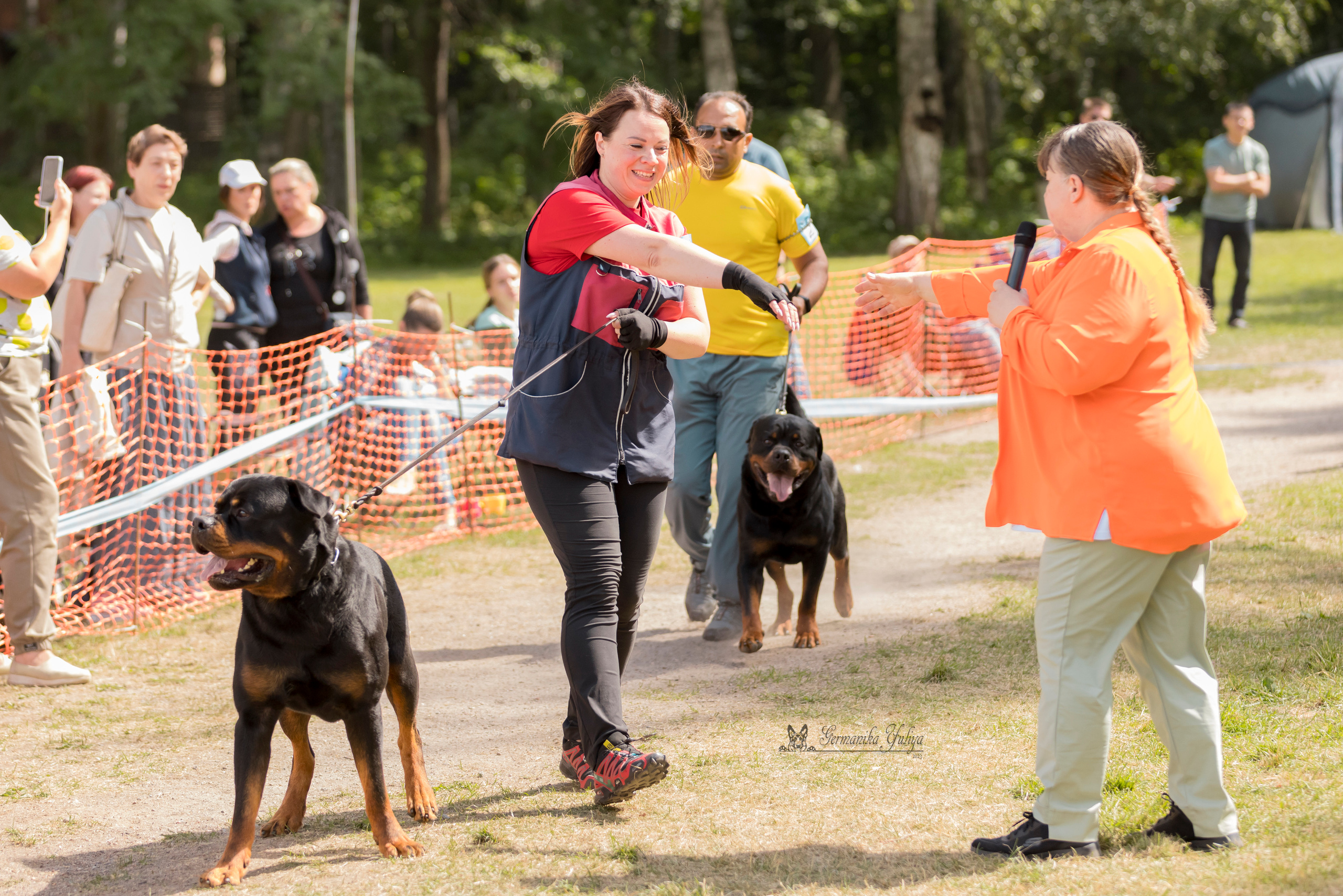 ПК и КЧК ротвейлеров Питер 22-23.07.2023. Фотограф-анималист Юлия Германика