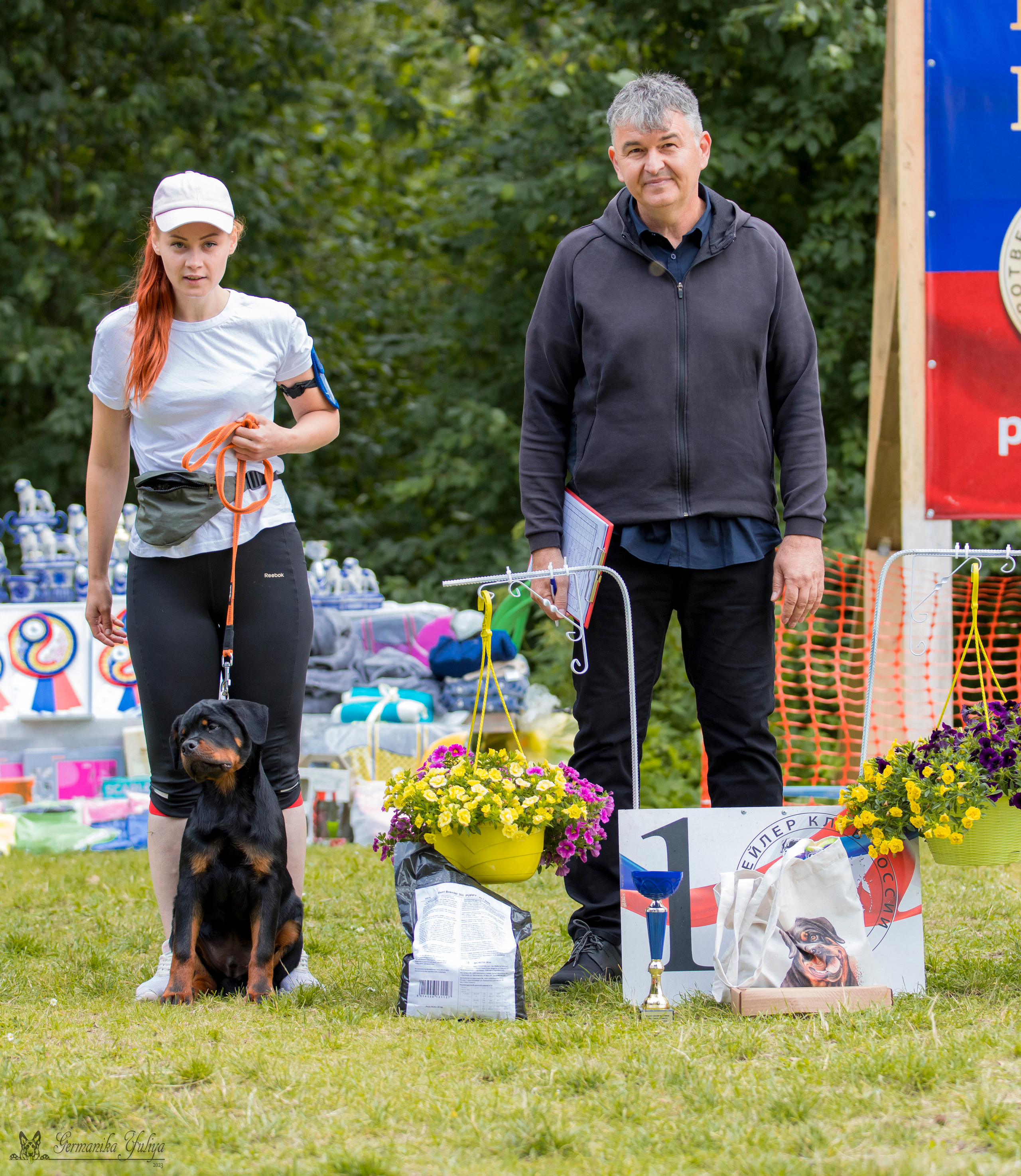 ПК и КЧК ротвейлеров Питер 22-23.07.2023. Фотограф-анималист Юлия Германика