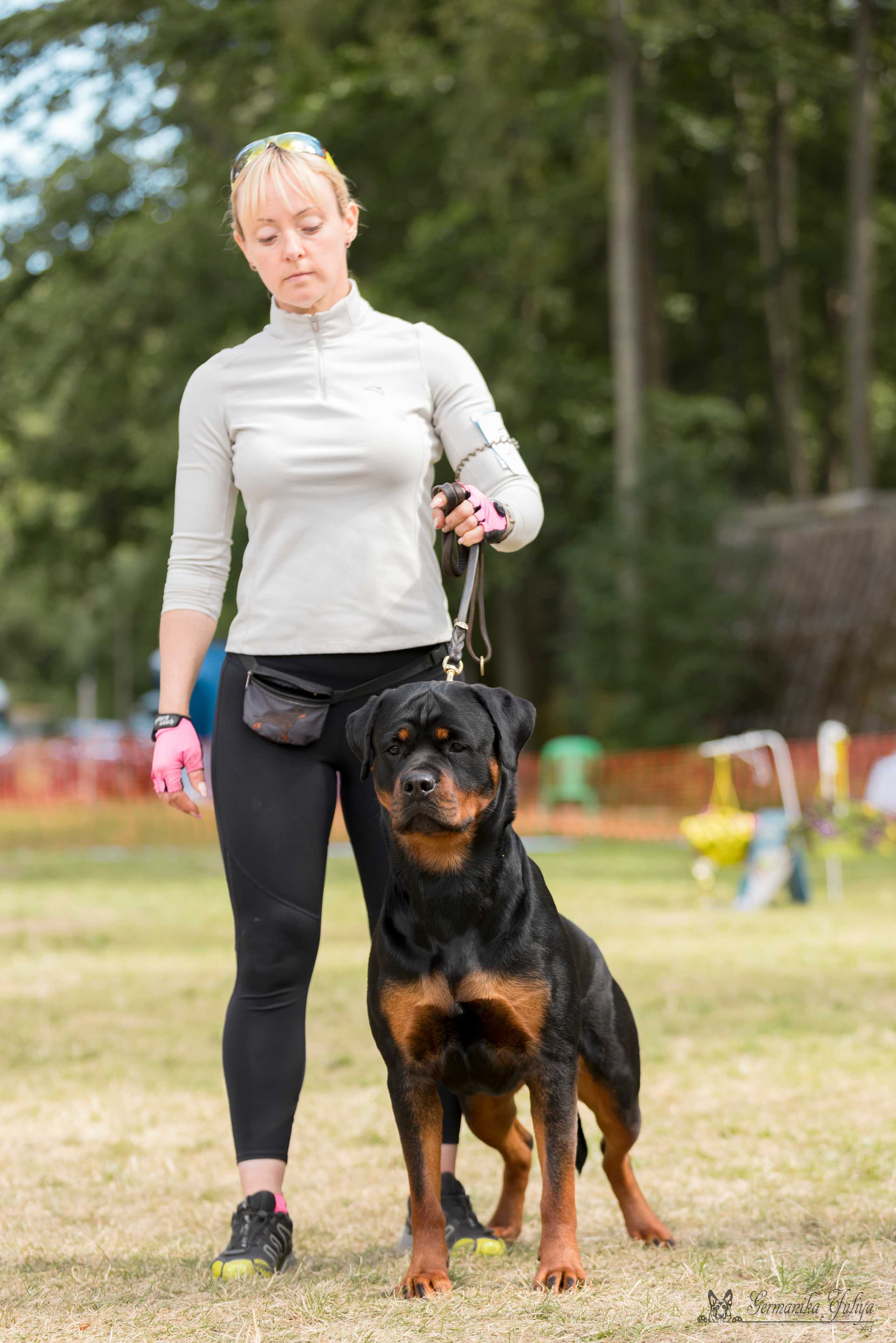 ПК и КЧК ротвейлеров Питер 22-23.07.2023. Фотограф-анималист Юлия Германика