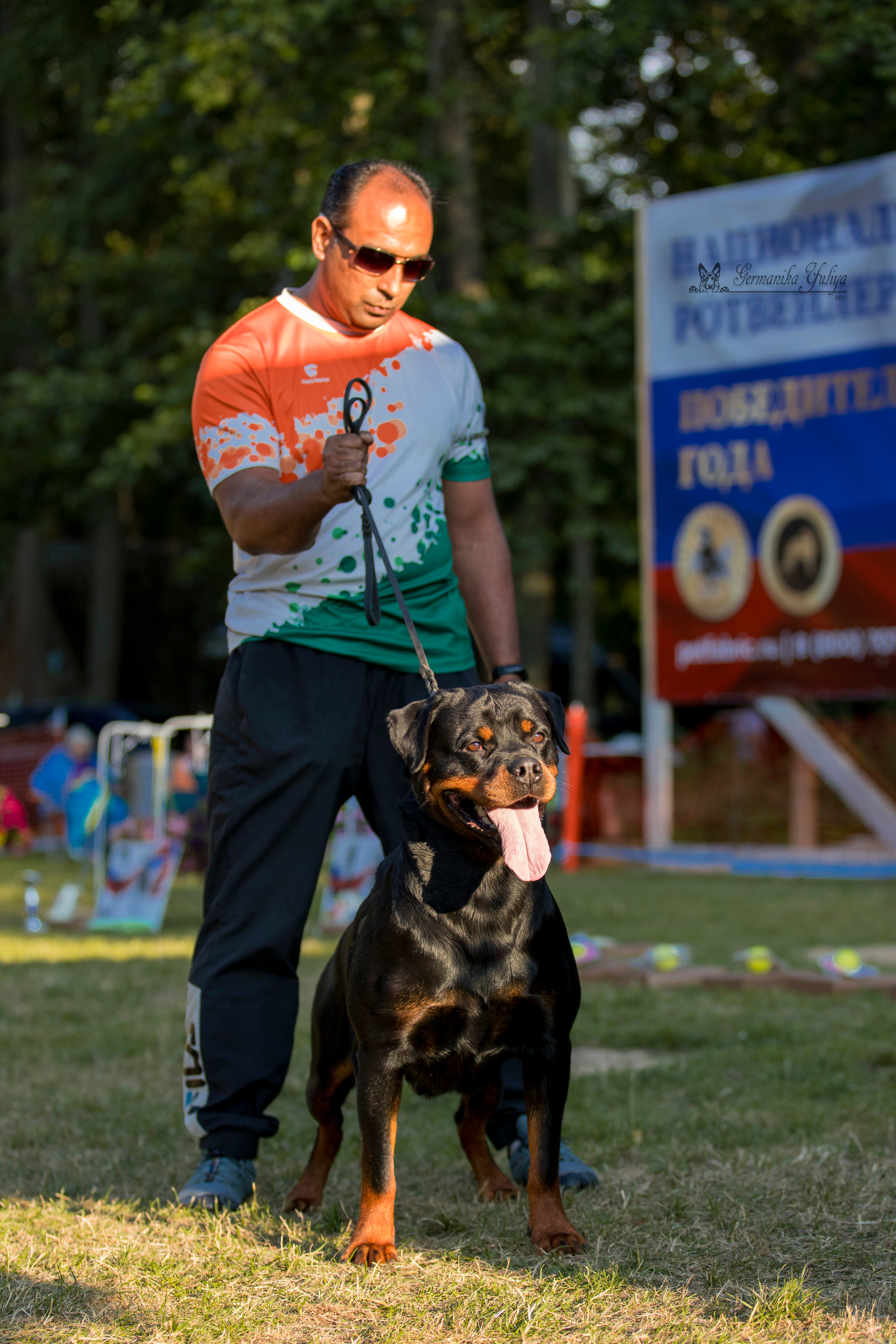 ПК и КЧК ротвейлеров Питер 22-23.07.2023. Фотограф-анималист Юлия Германика