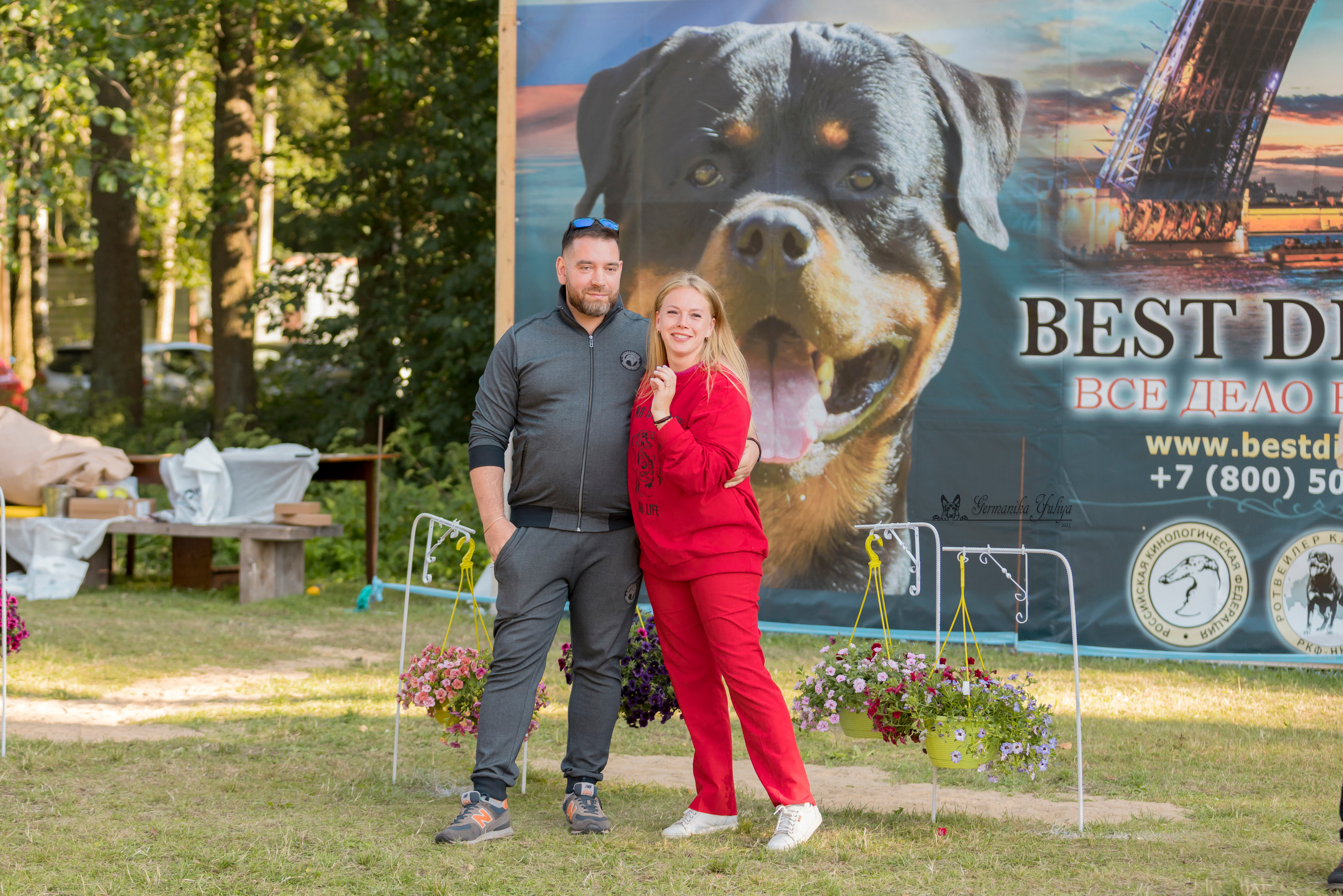ПК и КЧК ротвейлеров Питер 22-23.07.2023. Фотограф-анималист Юлия Германика