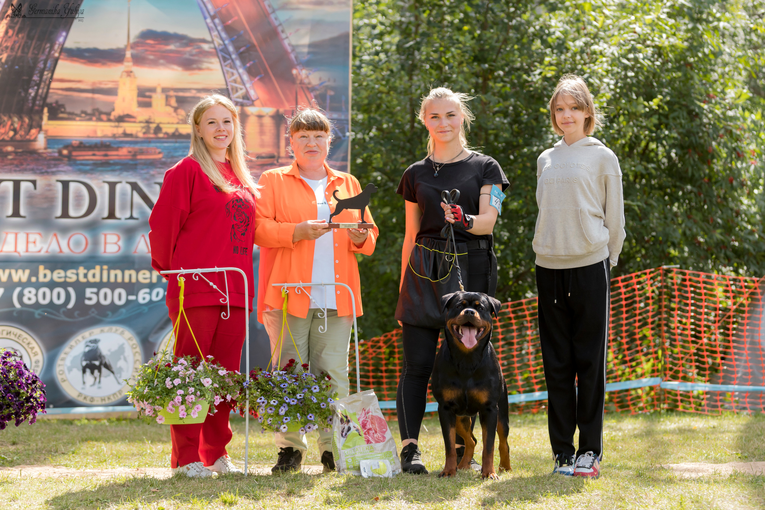 ПК и КЧК ротвейлеров Питер 22-23.07.2023. Фотограф-анималист Юлия Германика