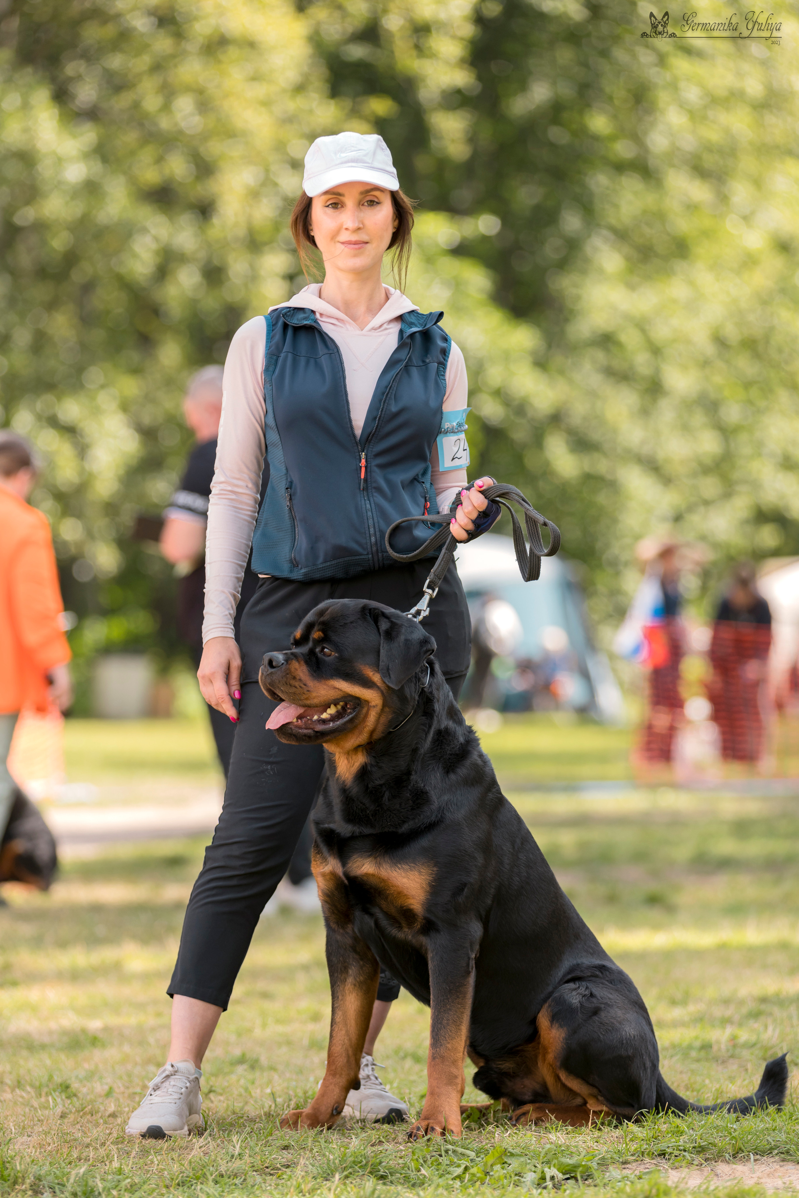 ПК и КЧК ротвейлеров Питер 22-23.07.2023. Фотограф-анималист Юлия Германика