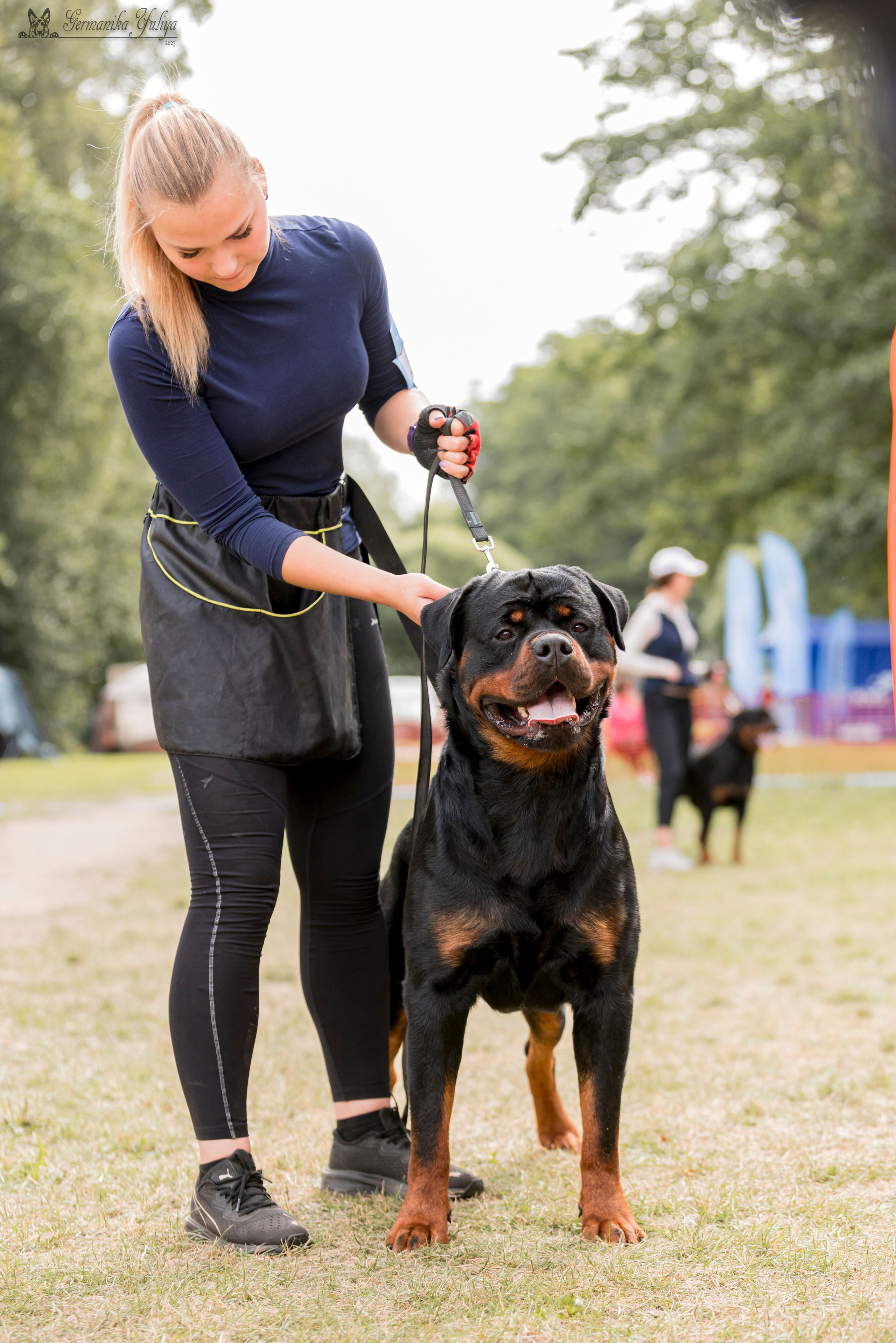 ПК и КЧК ротвейлеров Питер 22-23.07.2023. Фотограф-анималист Юлия Германика