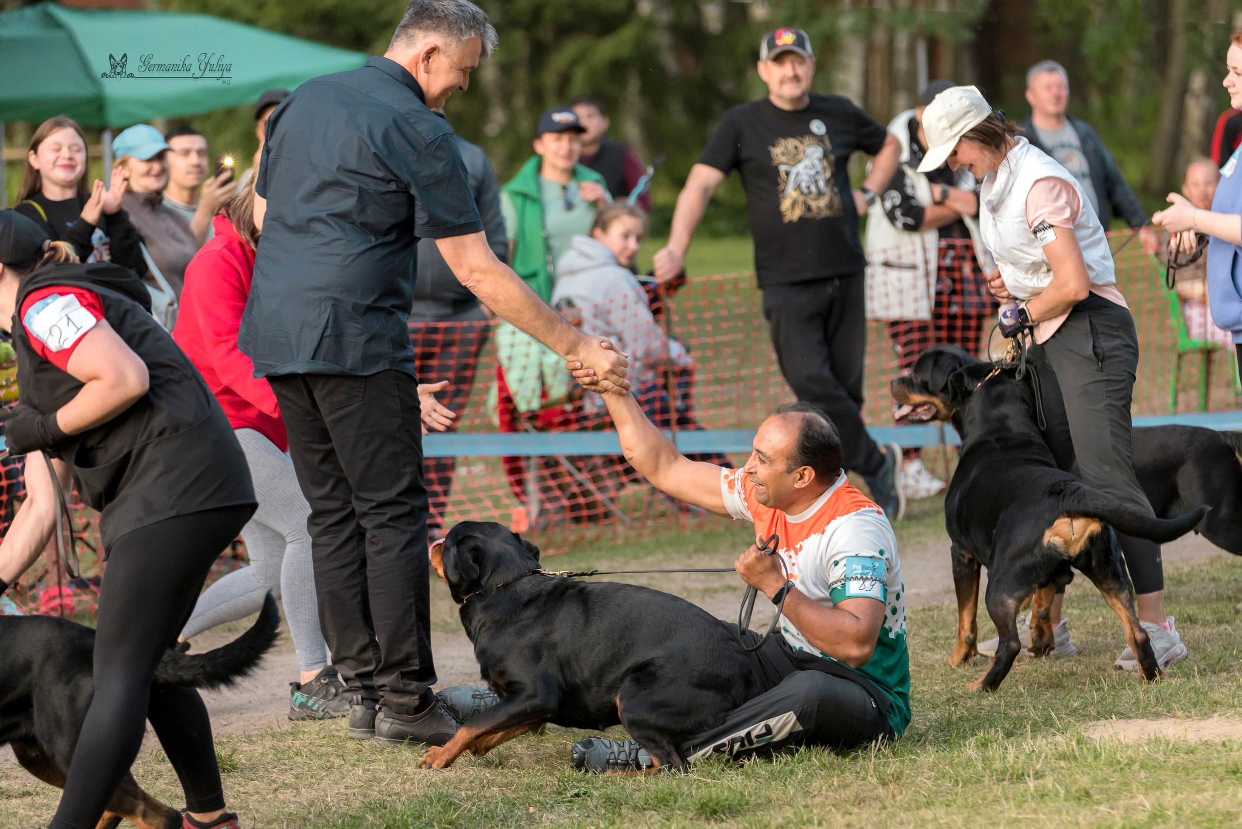 ПК и КЧК ротвейлеров Питер 22-23.07.2023. Фотограф-анималист Юлия Германика