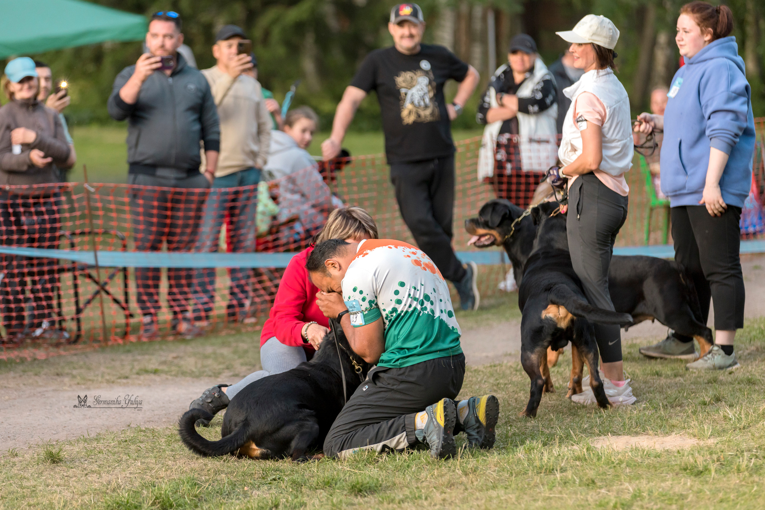 ПК и КЧК ротвейлеров Питер 22-23.07.2023. Фотограф-анималист Юлия Германика