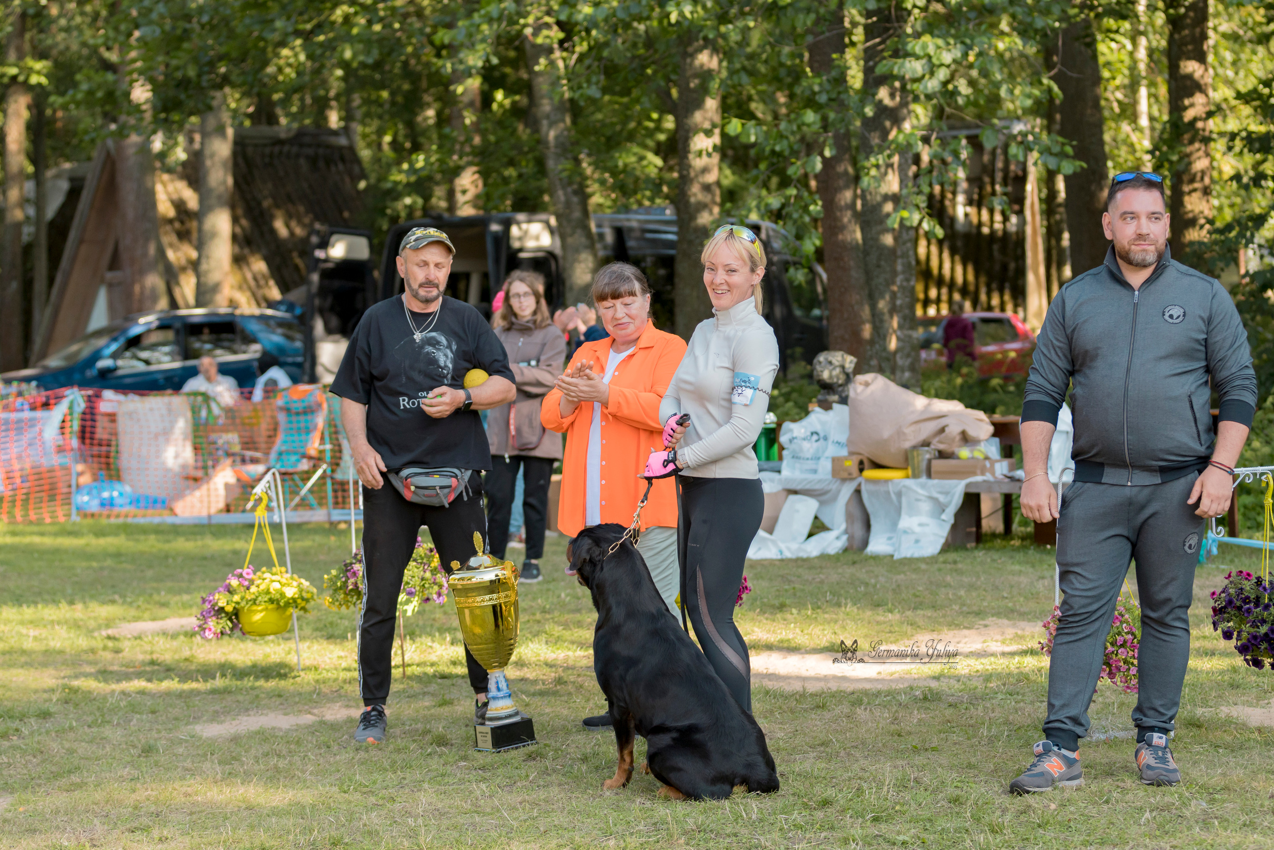 ПК и КЧК ротвейлеров Питер 22-23.07.2023. Фотограф-анималист Юлия Германика