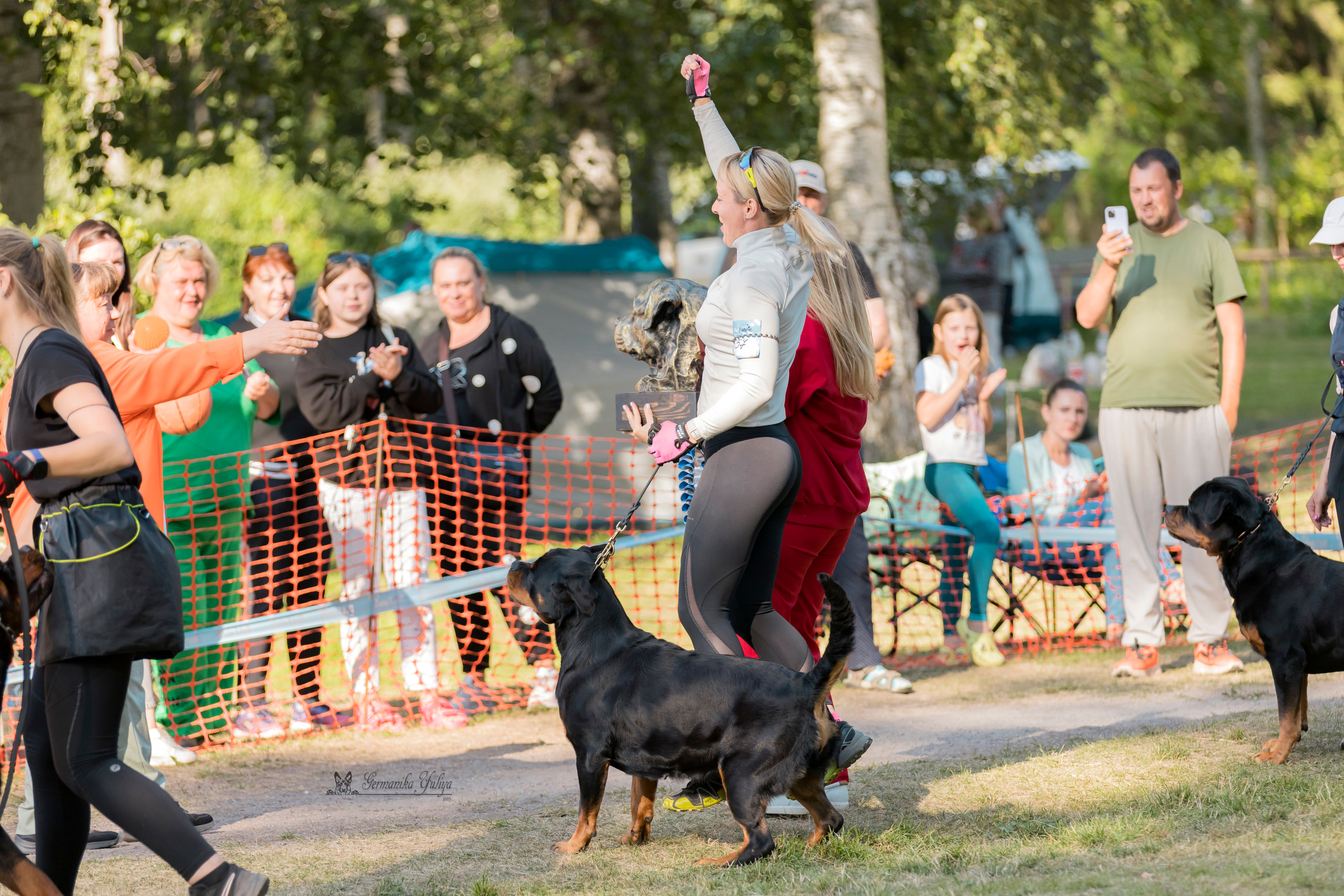 ПК и КЧК ротвейлеров Питер 22-23.07.2023. Фотограф-анималист Юлия Германика