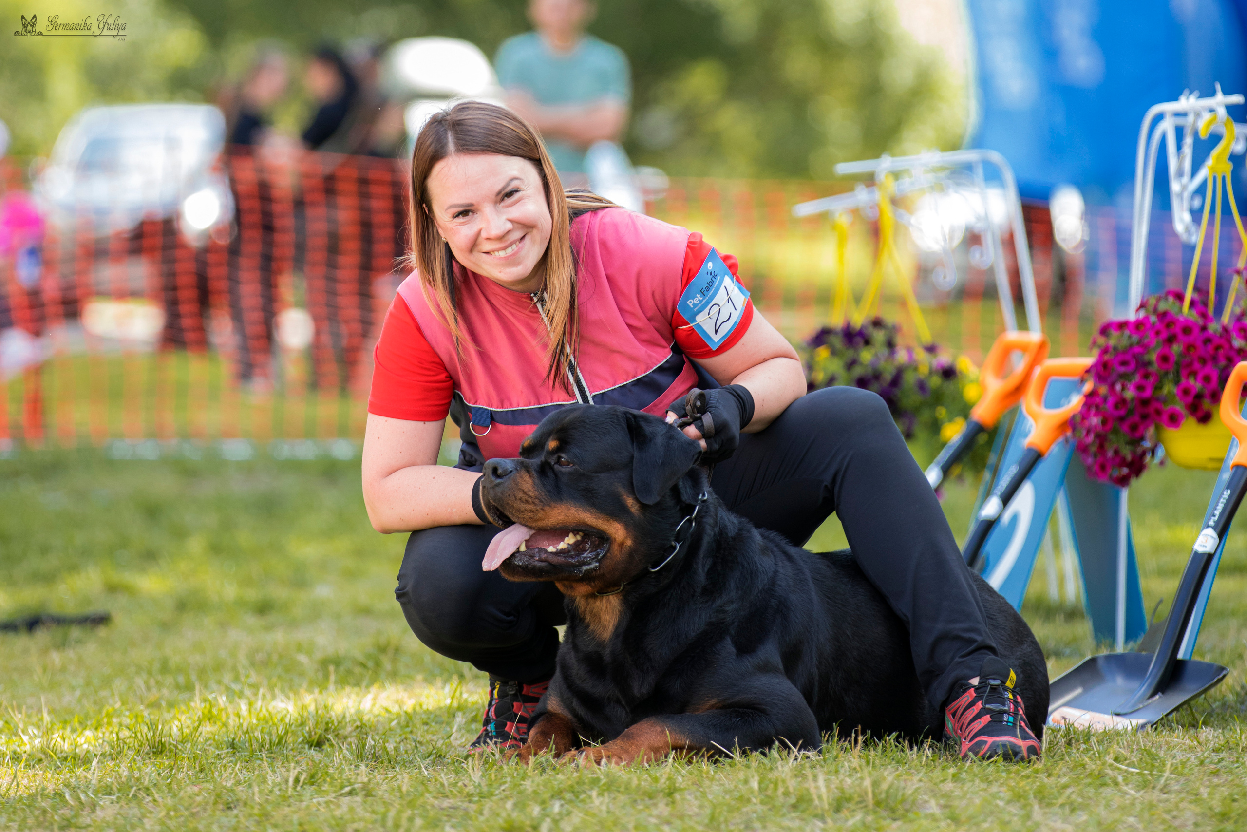 ПК и КЧК ротвейлеров Питер 22-23.07.2023. Фотограф-анималист Юлия Германика