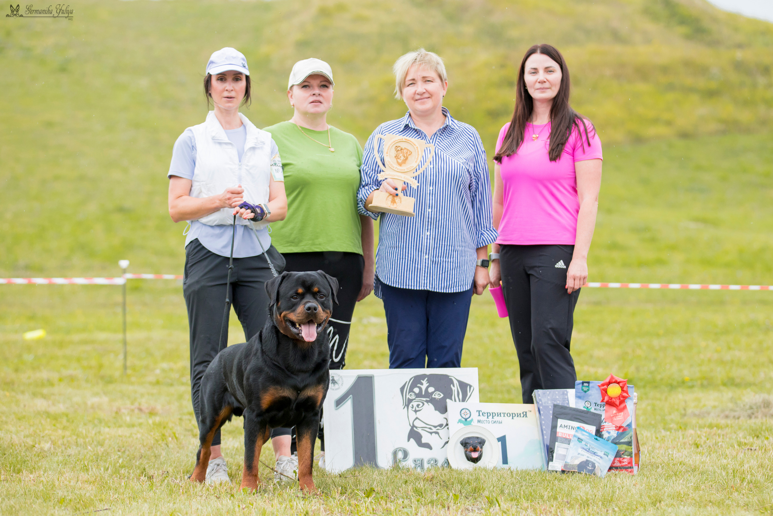 Рязань моно ротвейлеров 12.08.2023. Фотограф-анималист Юлия Германика