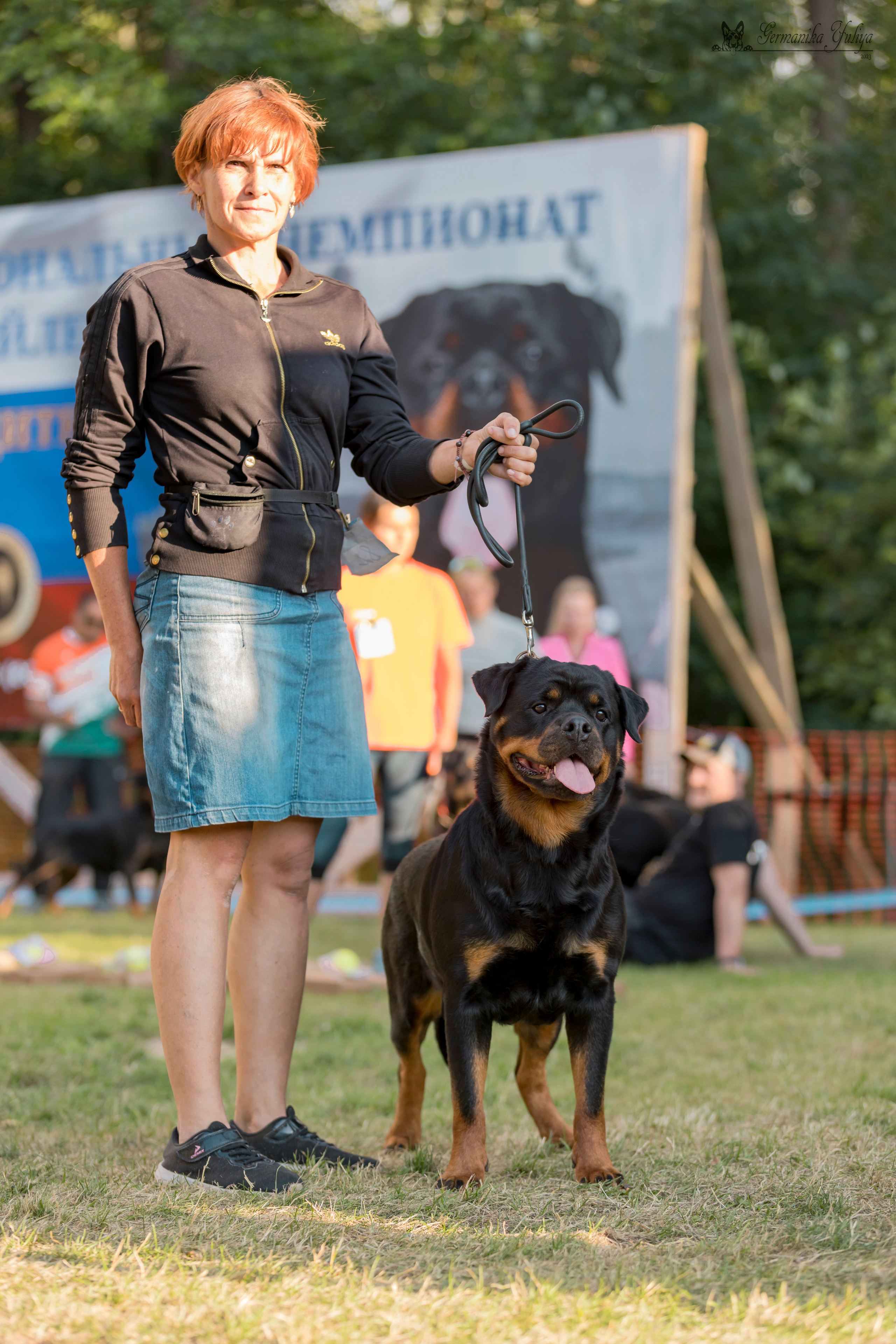 ПК и КЧК ротвейлеров Питер 22-23.07.2023. Фотограф-анималист Юлия Германика