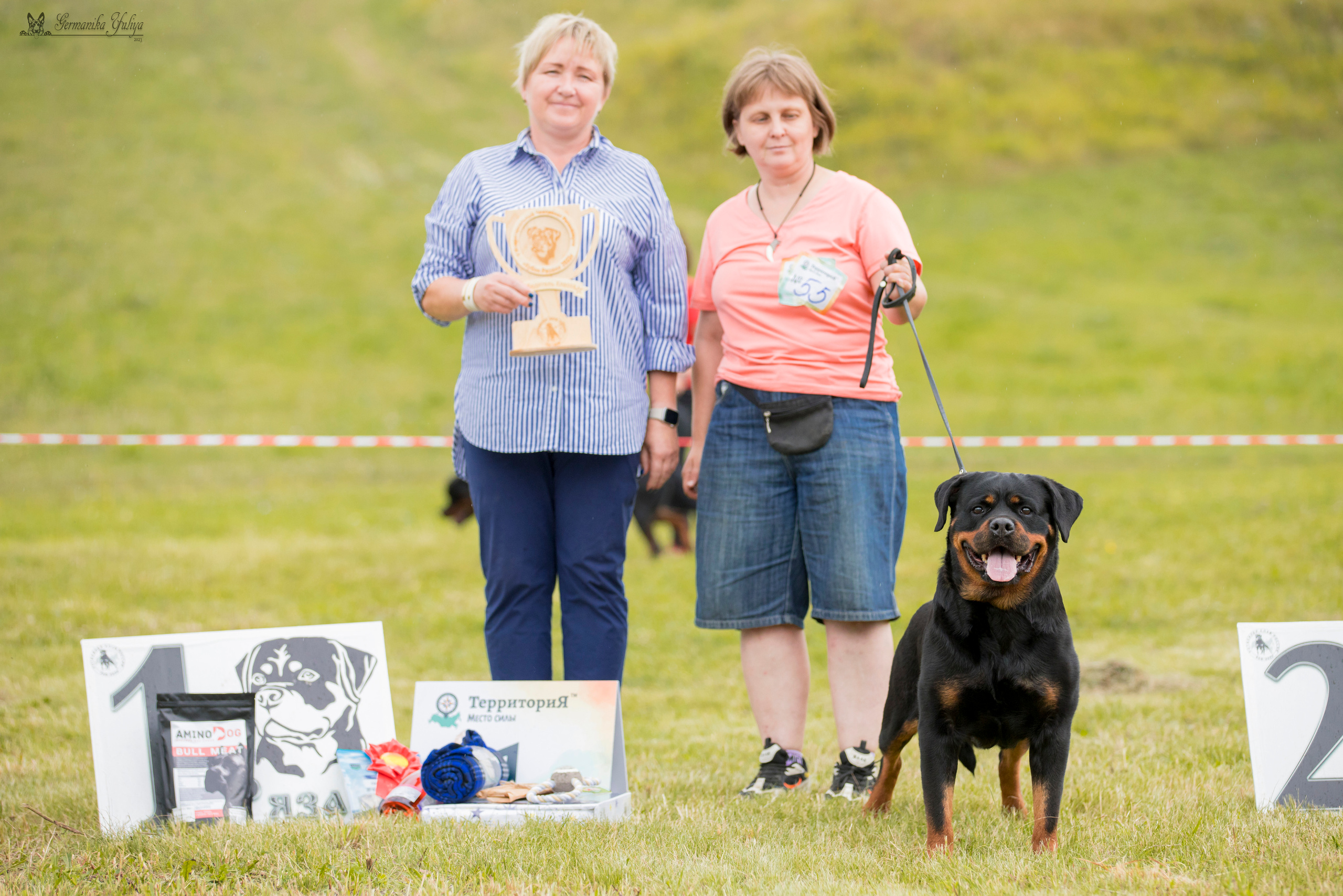 Рязань моно ротвейлеров 12.08.2023. Фотограф-анималист Юлия Германика