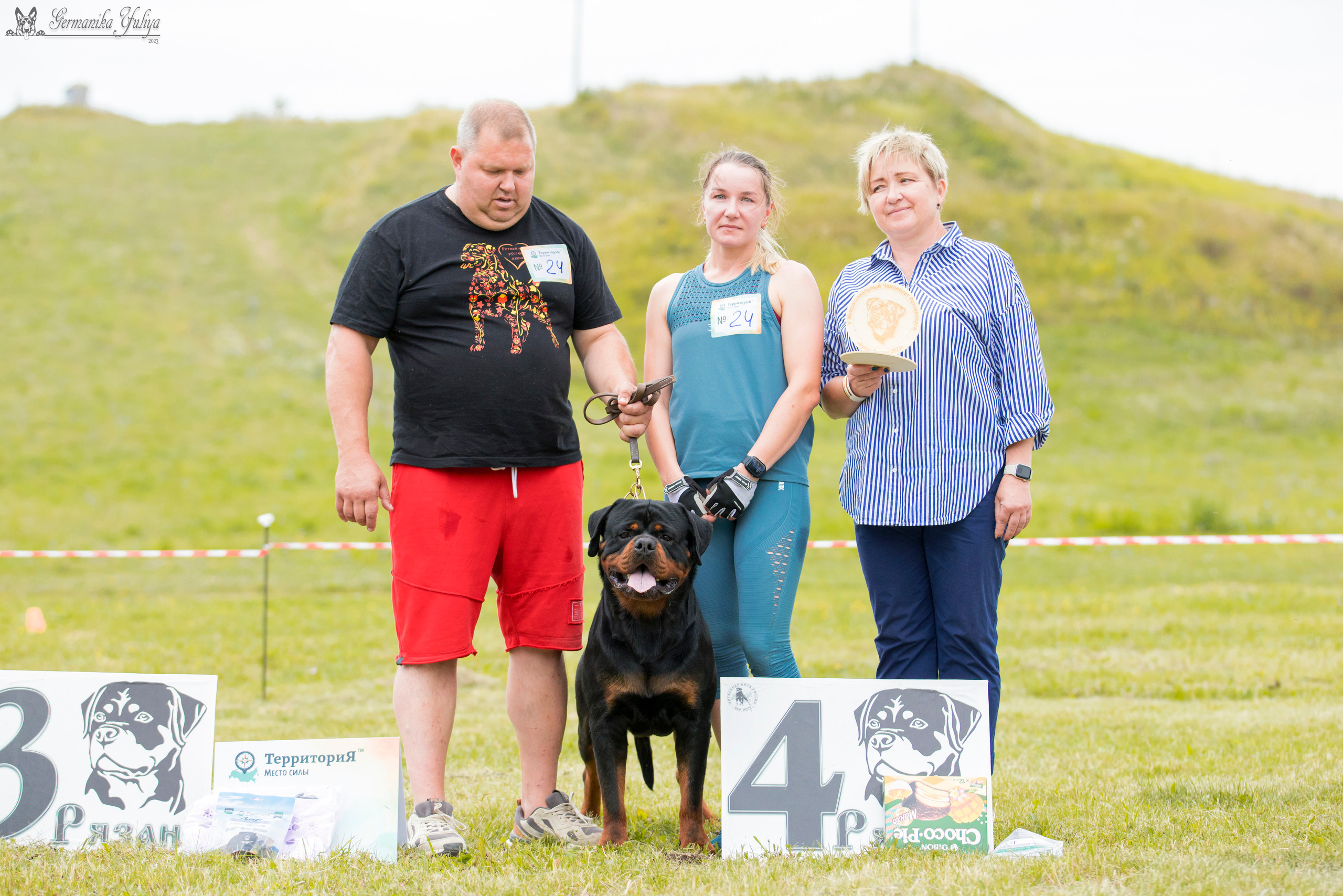 Рязань моно ротвейлеров 12.08.2023. Фотограф-анималист Юлия Германика