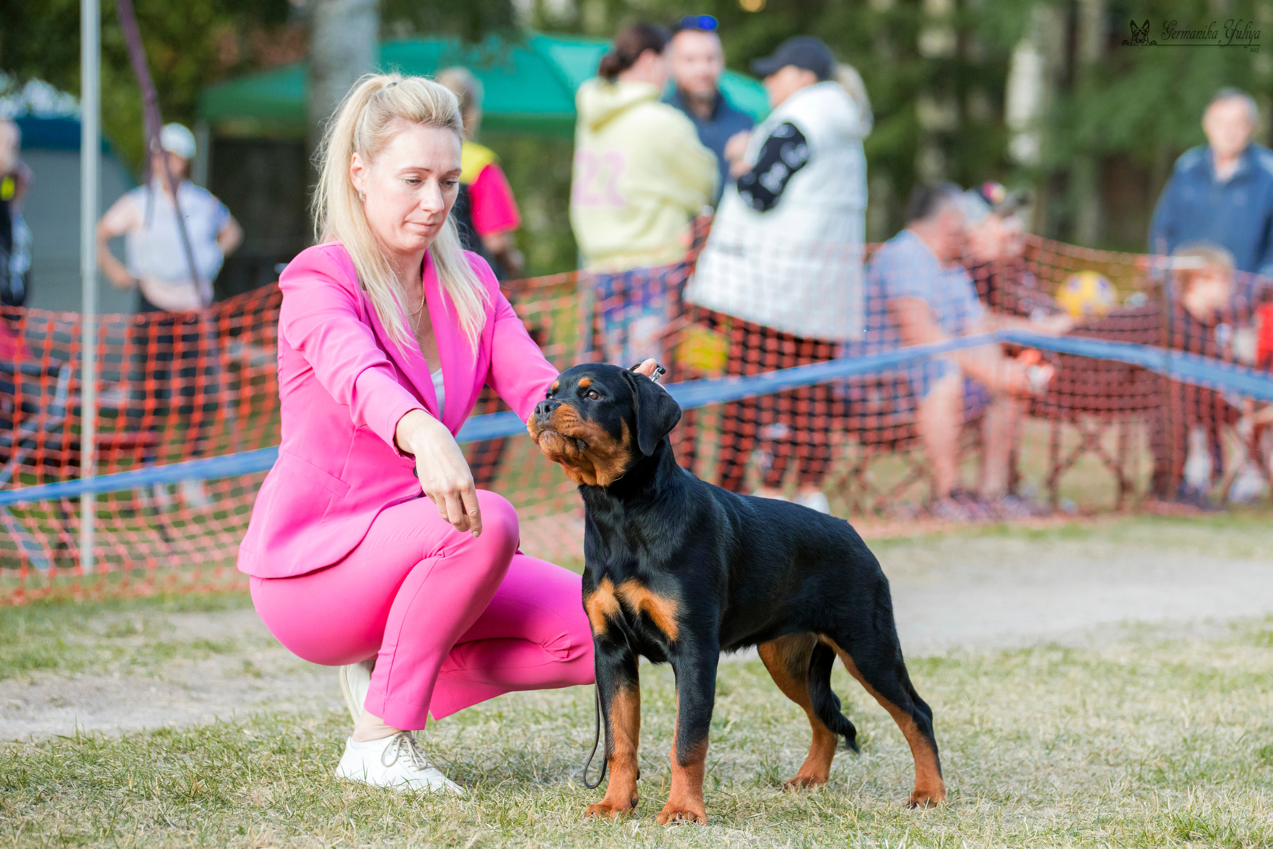 ПК и КЧК ротвейлеров Питер 22-23.07.2023. Фотограф-анималист Юлия Германика