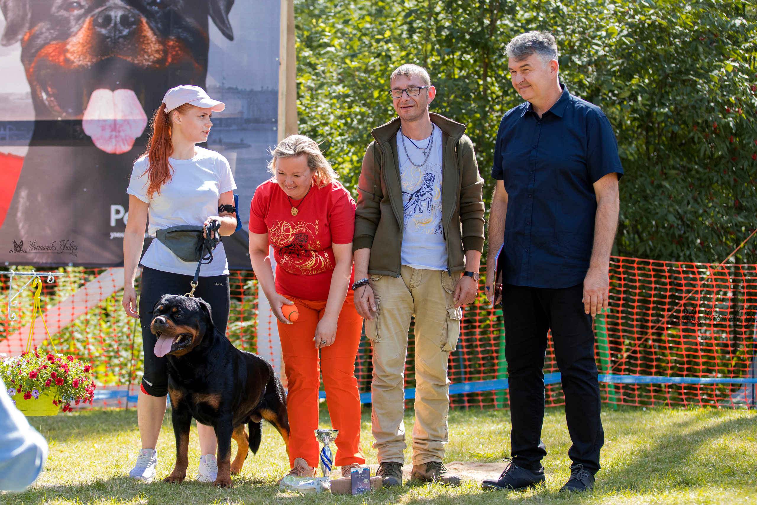 ПК и КЧК ротвейлеров Питер 22-23.07.2023. Фотограф-анималист Юлия Германика