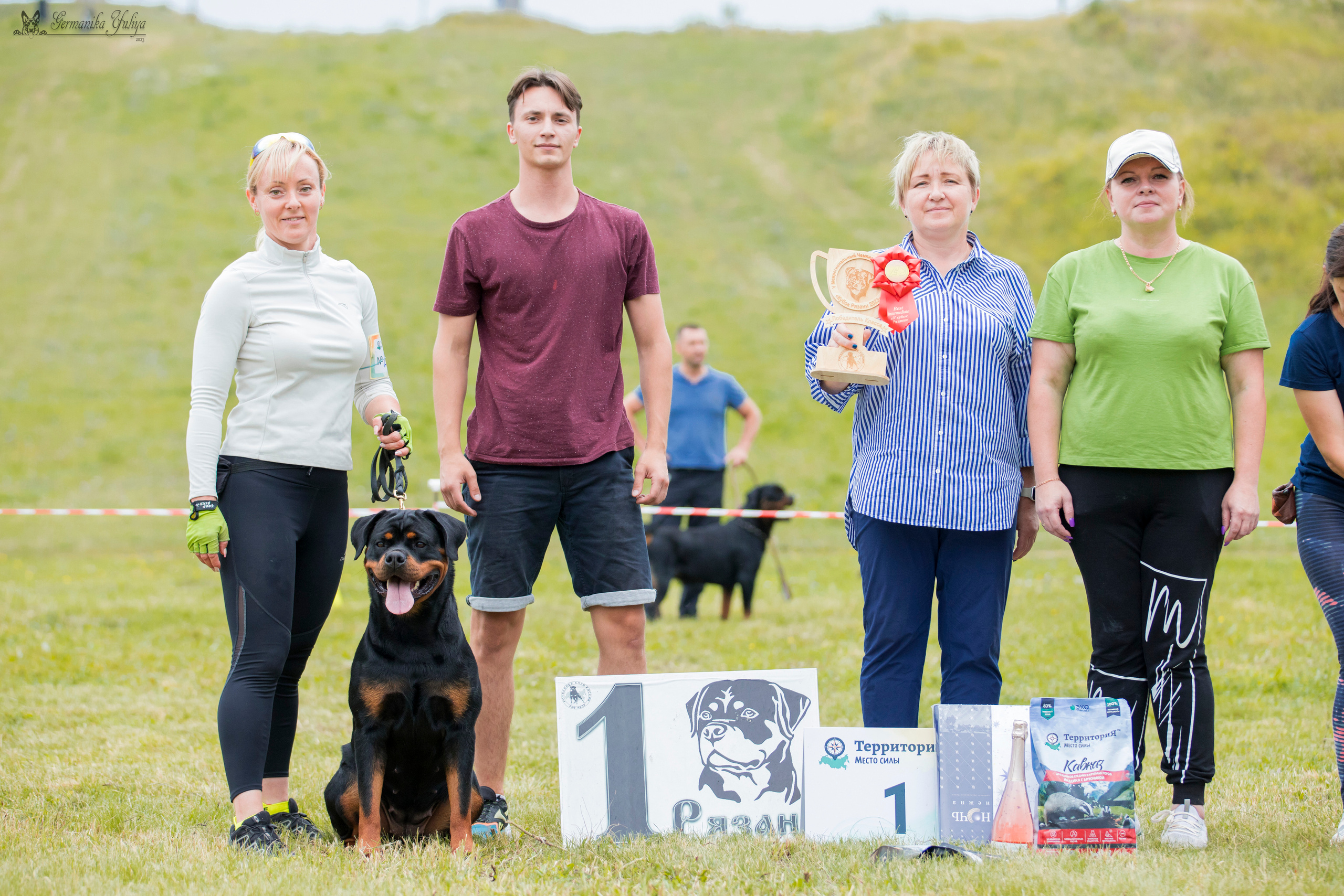 Рязань моно ротвейлеров 12.08.2023. Фотограф-анималист Юлия Германика