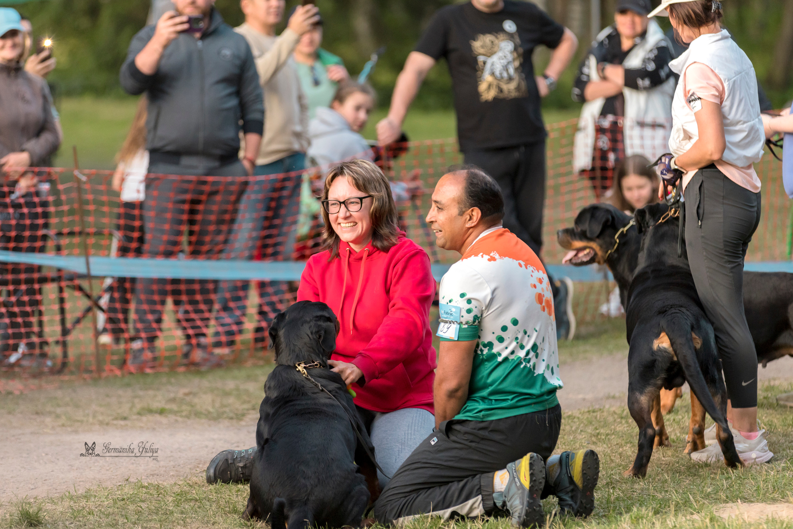 ПК и КЧК ротвейлеров Питер 22-23.07.2023. Фотограф-анималист Юлия Германика