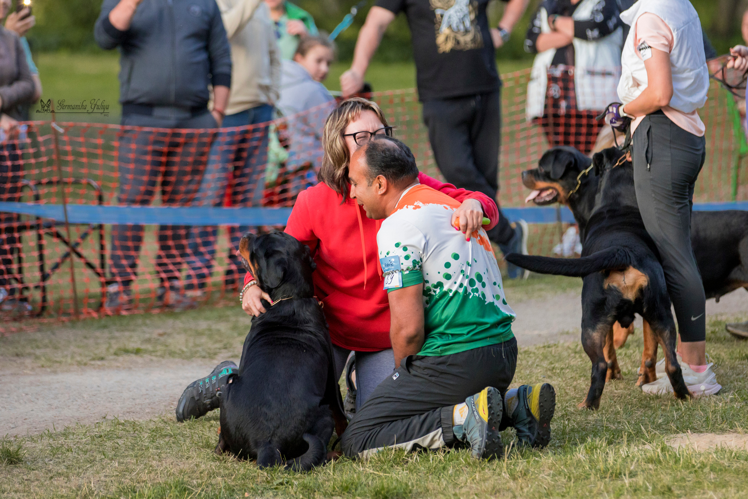 ПК и КЧК ротвейлеров Питер 22-23.07.2023. Фотограф-анималист Юлия Германика