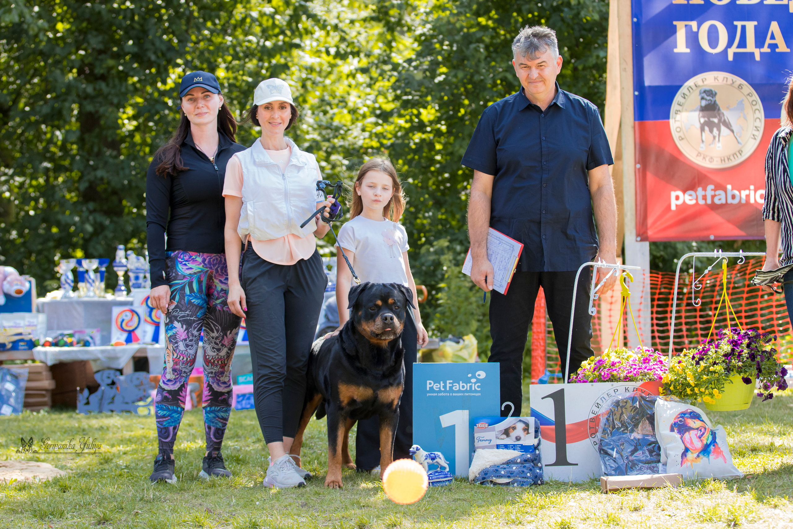 ПК и КЧК ротвейлеров Питер 22-23.07.2023. Фотограф-анималист Юлия Германика