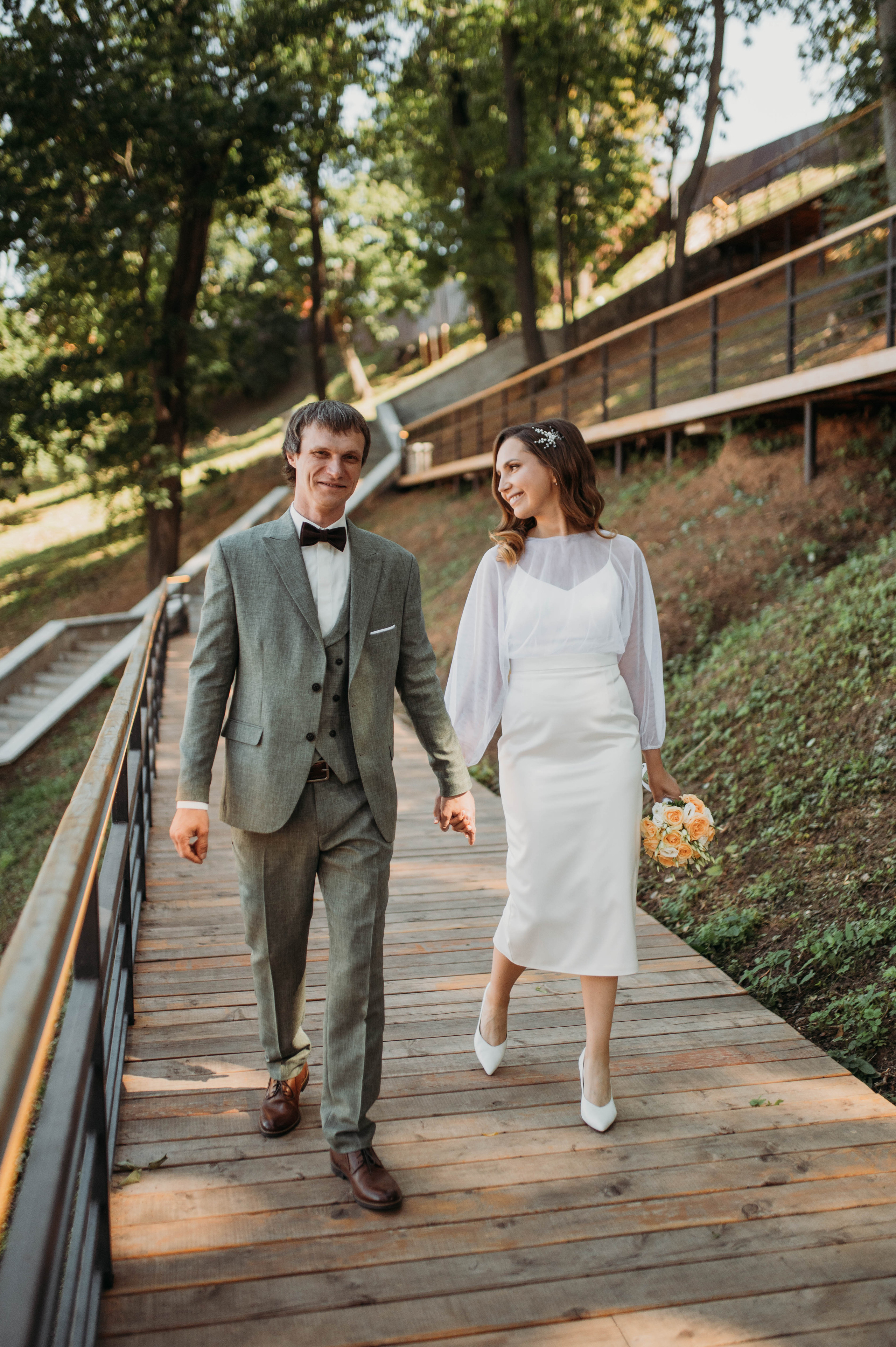 Свадебная прогулка. Фотограф Нижний Новгород Екатерина Кукленкова